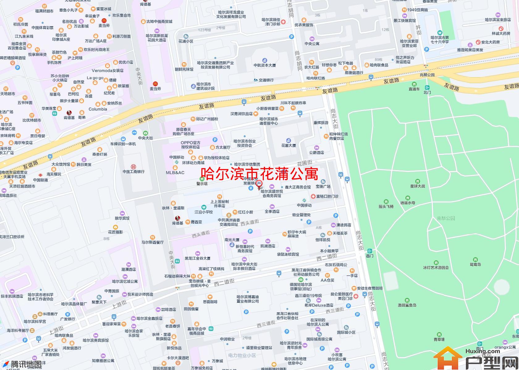 花蒲公寓小区 - 户型网