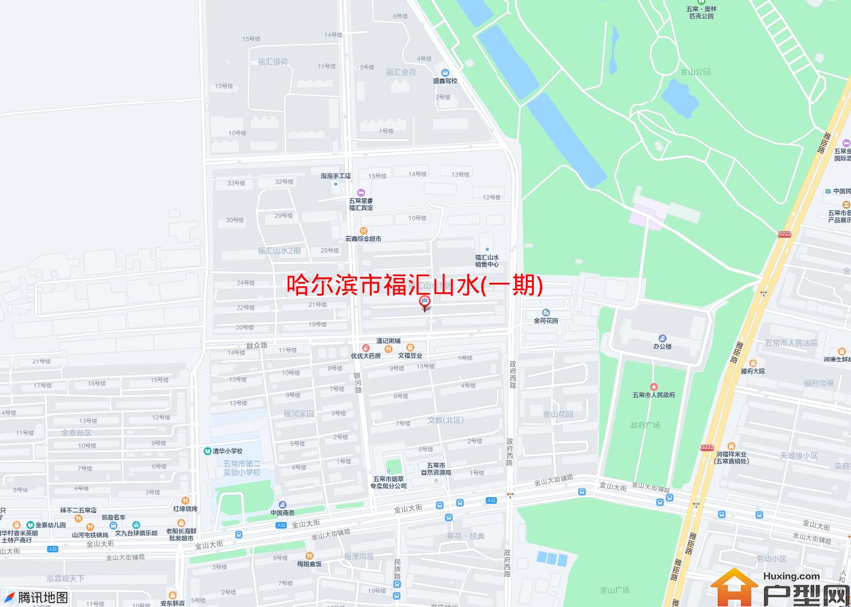 福汇山水(一期)小区 - 户型网