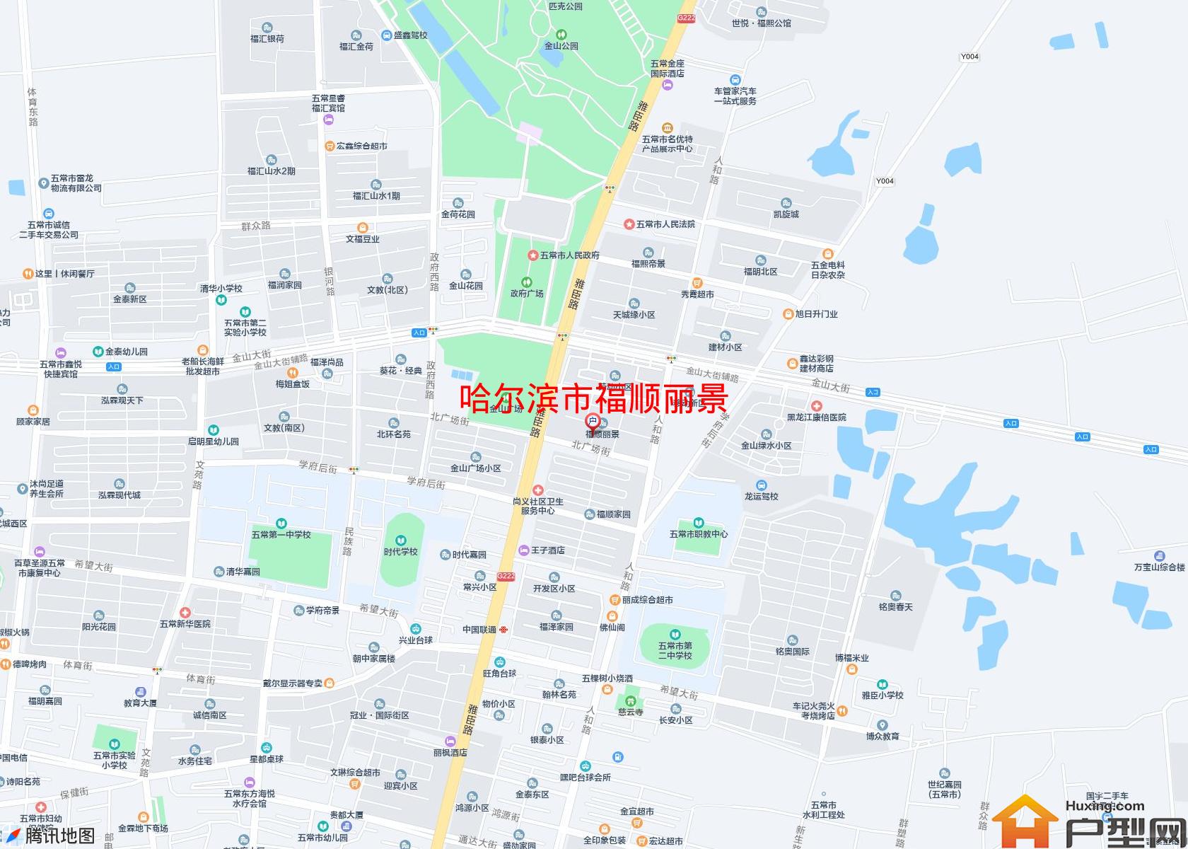 福顺丽景小区 - 户型网
