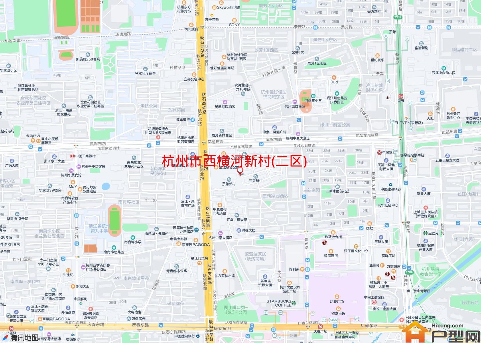 西横河新村(二区)小区 - 户型网