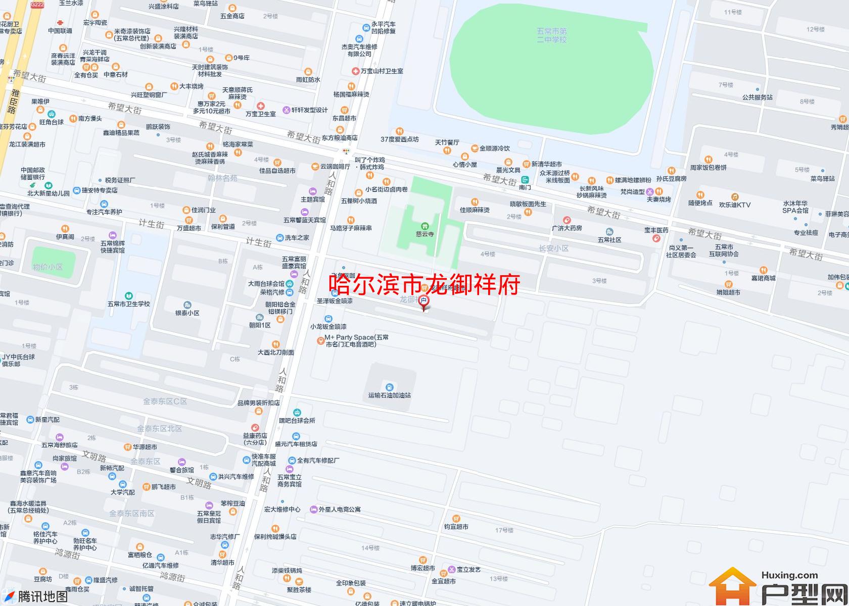 龙御祥府小区 - 户型网