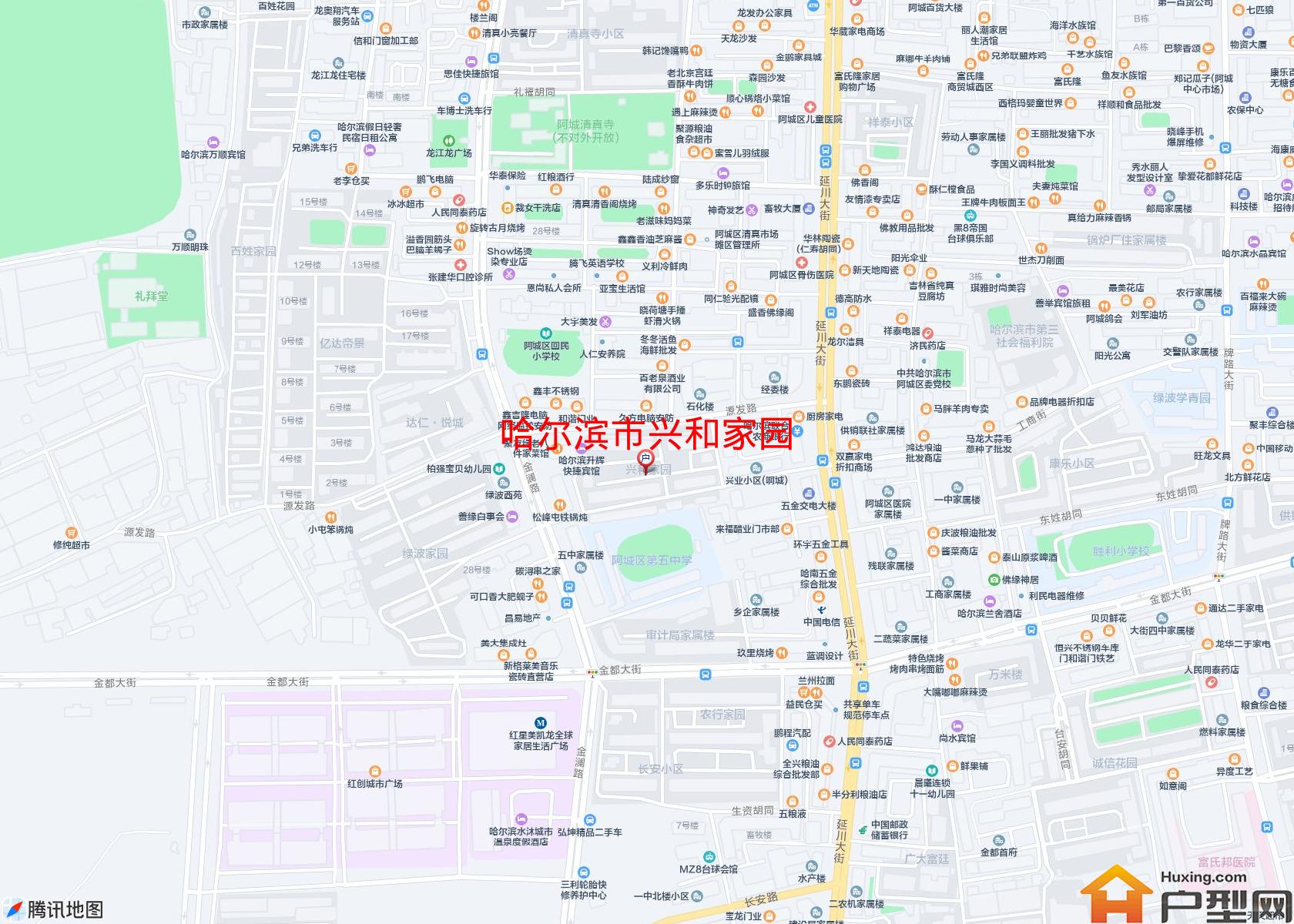 兴和家园小区 - 户型网