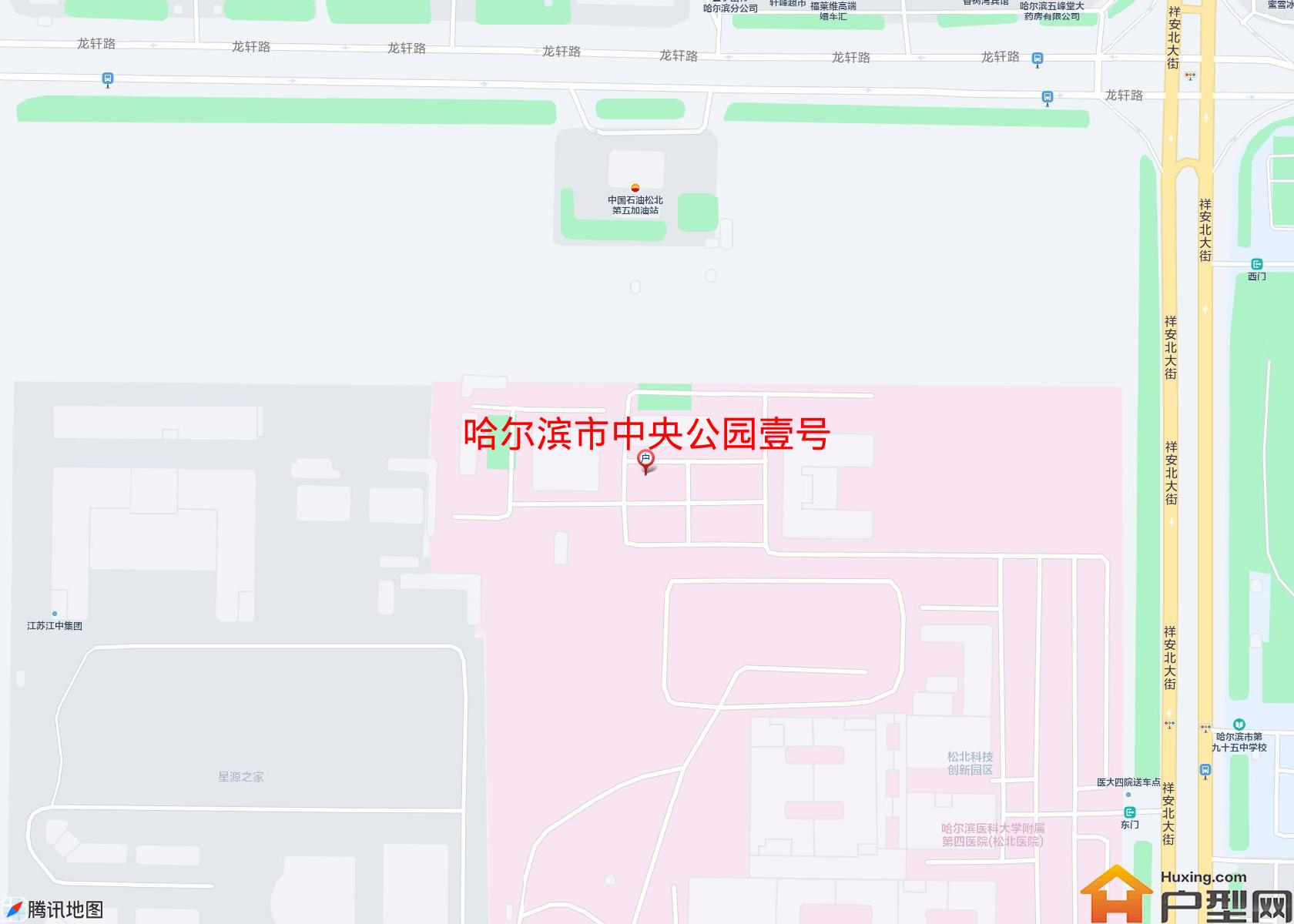 中央公园壹号小区 - 户型网