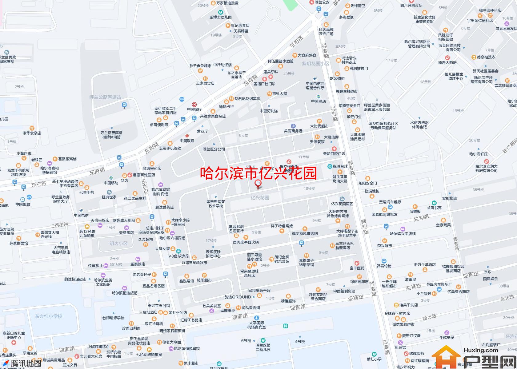 亿兴花园小区 - 户型网