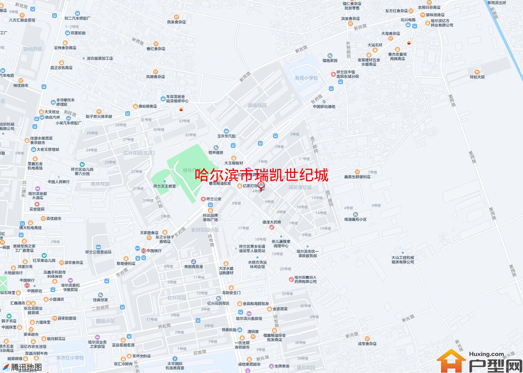 瑞凯世纪城小区 - 户型网