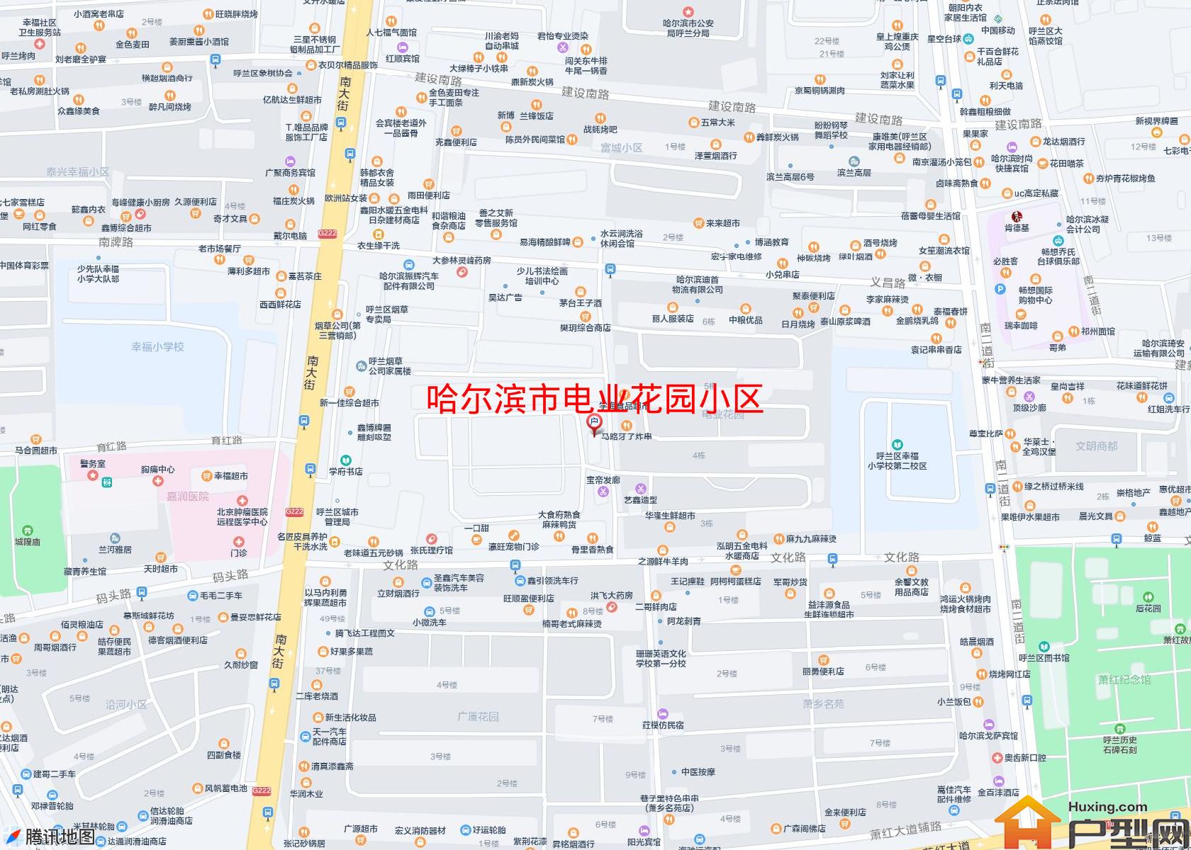 电业花园小区小区 - 户型网