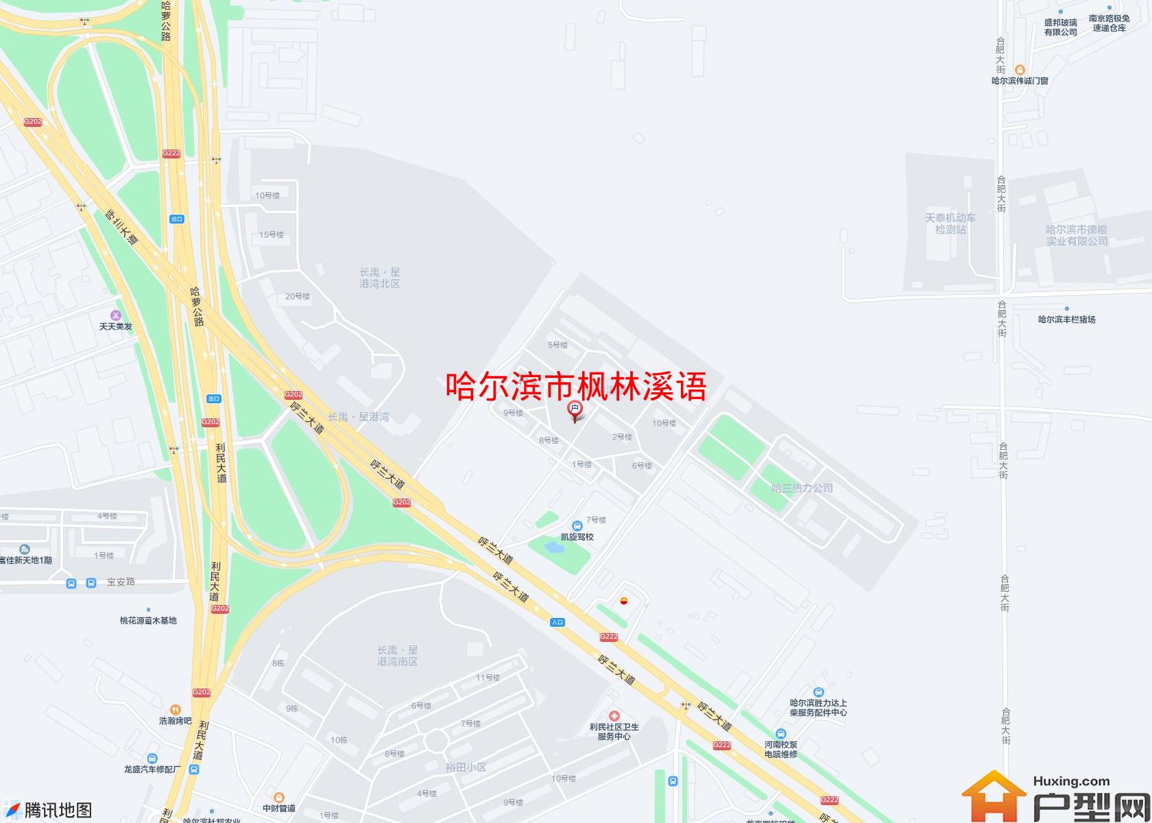 枫林溪语小区 - 户型网