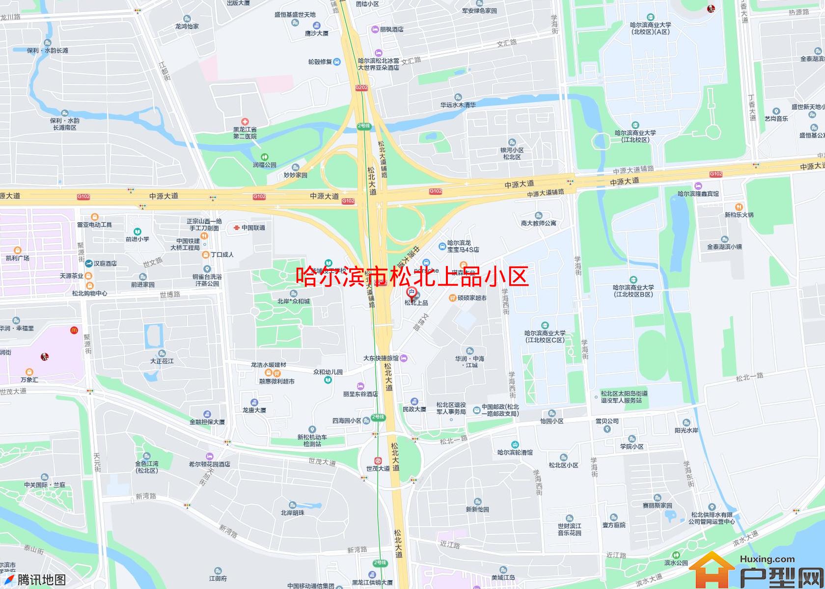 松北上品小区小区 - 户型网