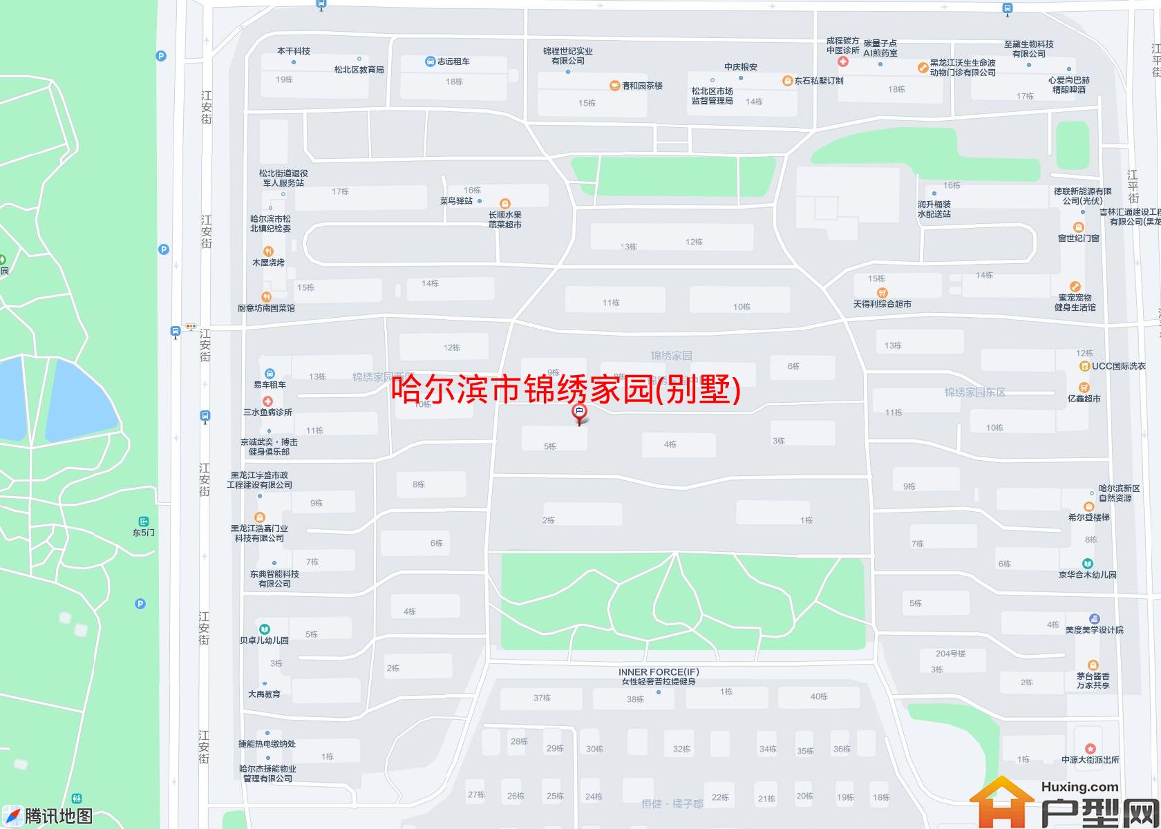 锦绣家园(别墅)小区 - 户型网