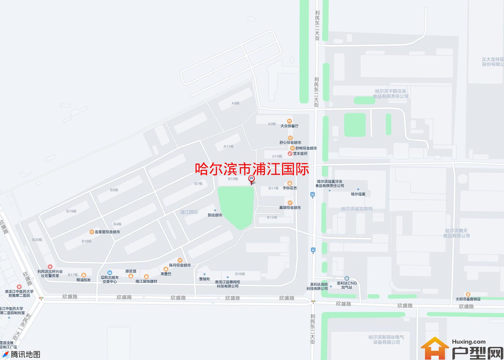 浦江国际小区 - 户型网