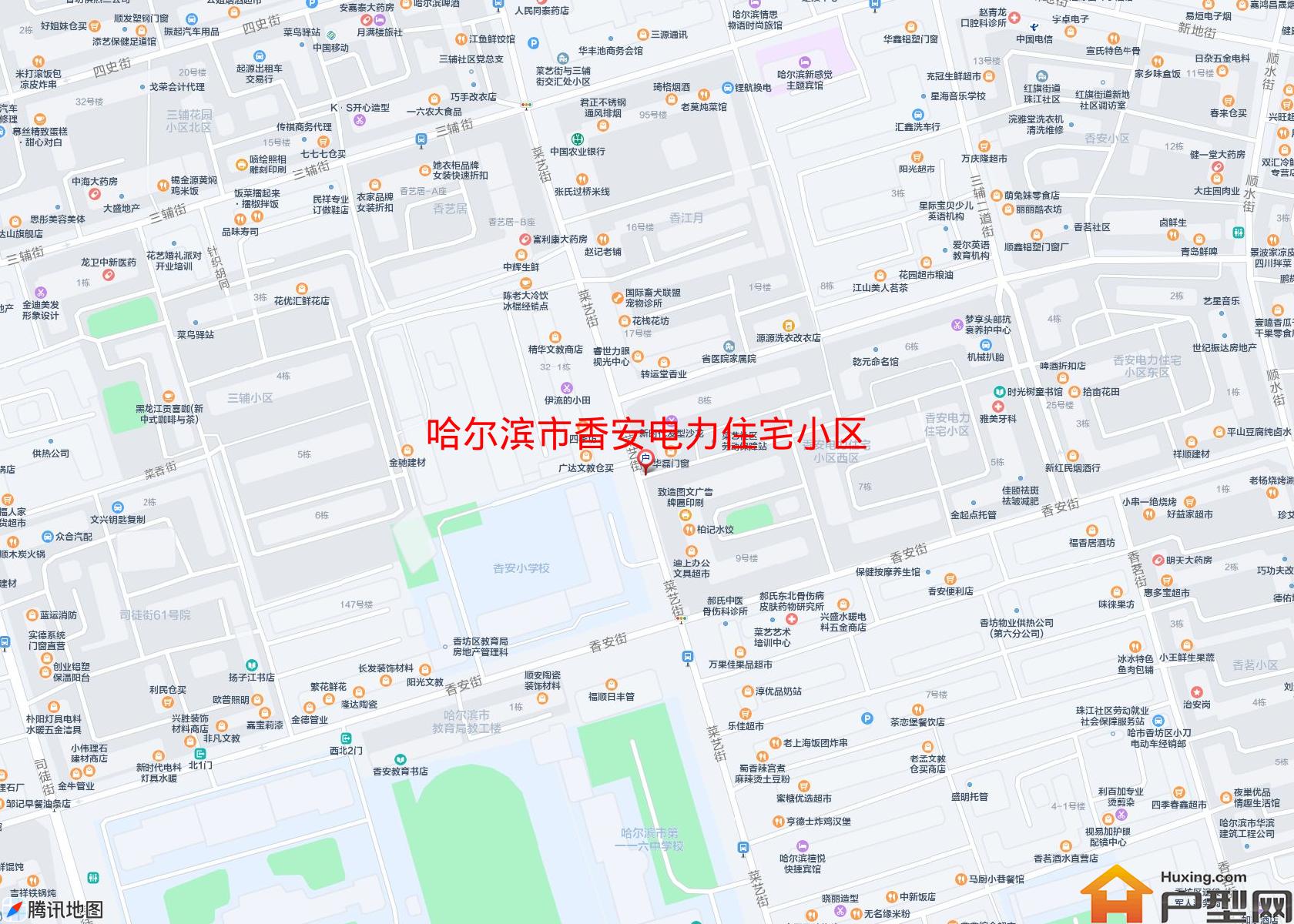 香安电力住宅小区小区 - 户型网