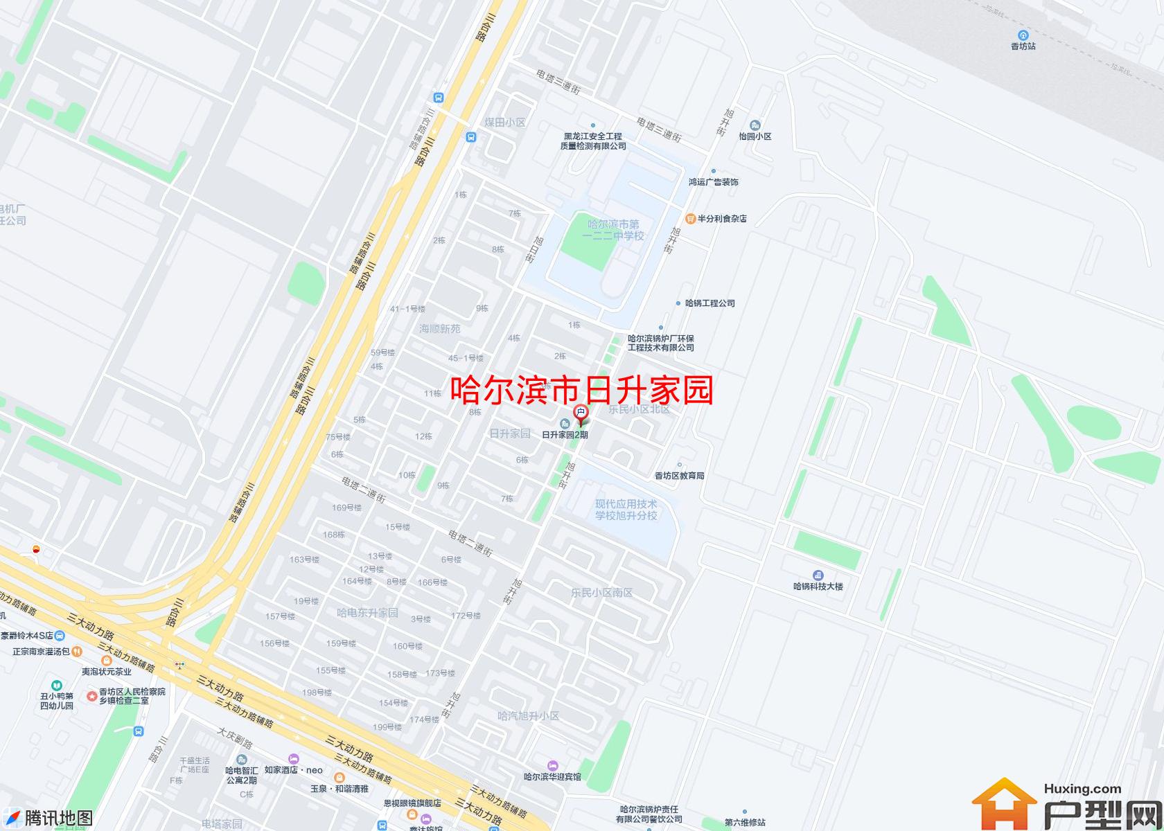 日升家园小区 - 户型网