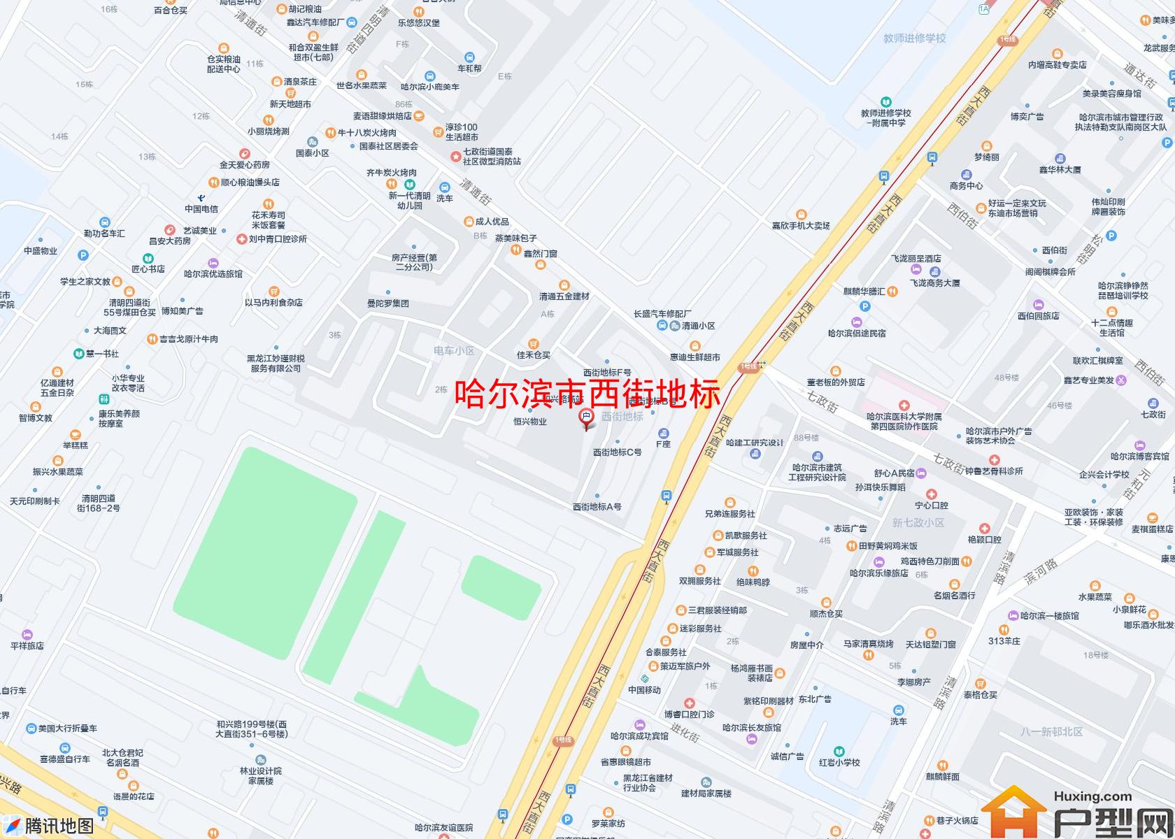 西街地标小区 - 户型网