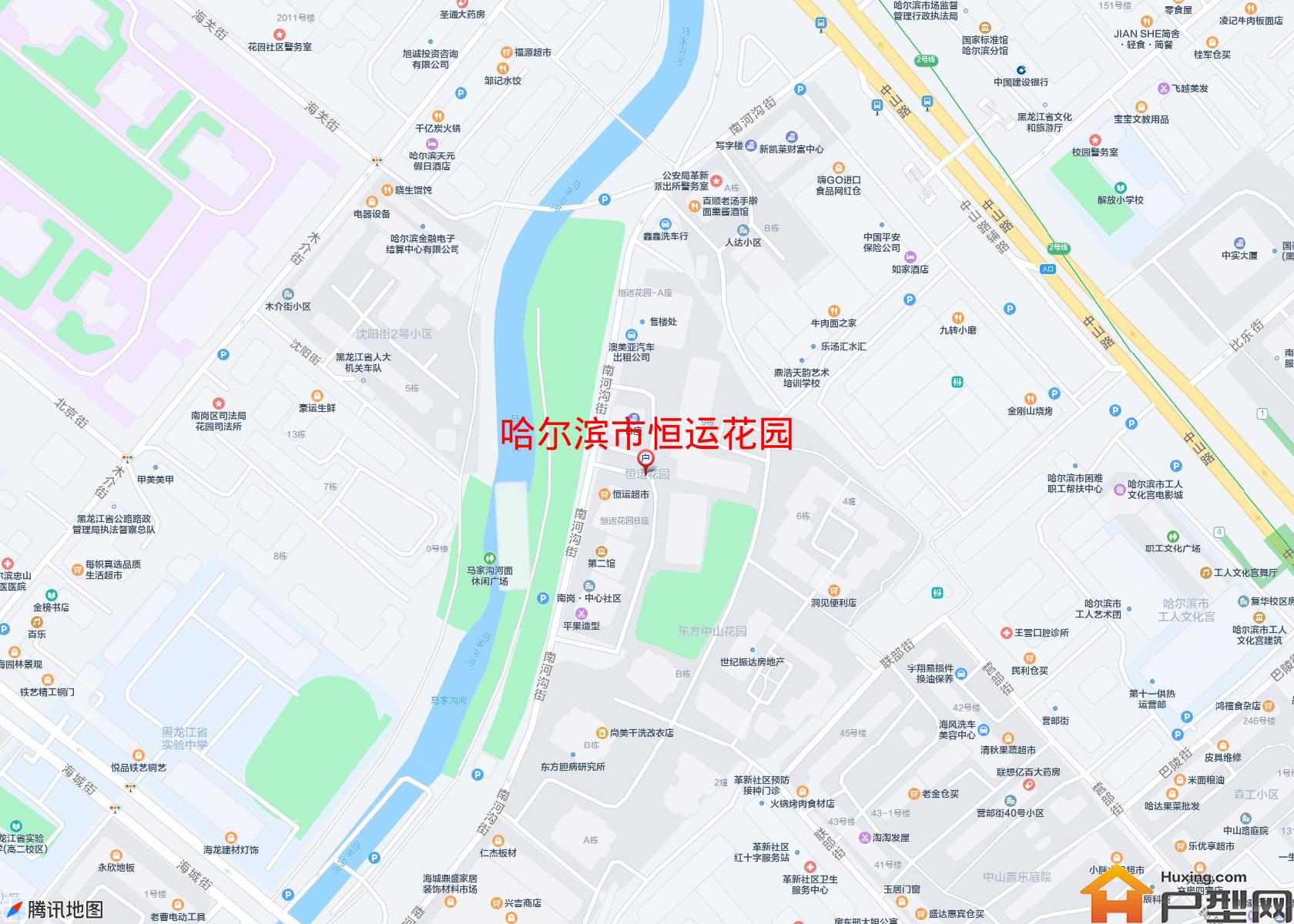 恒运花园小区 - 户型网