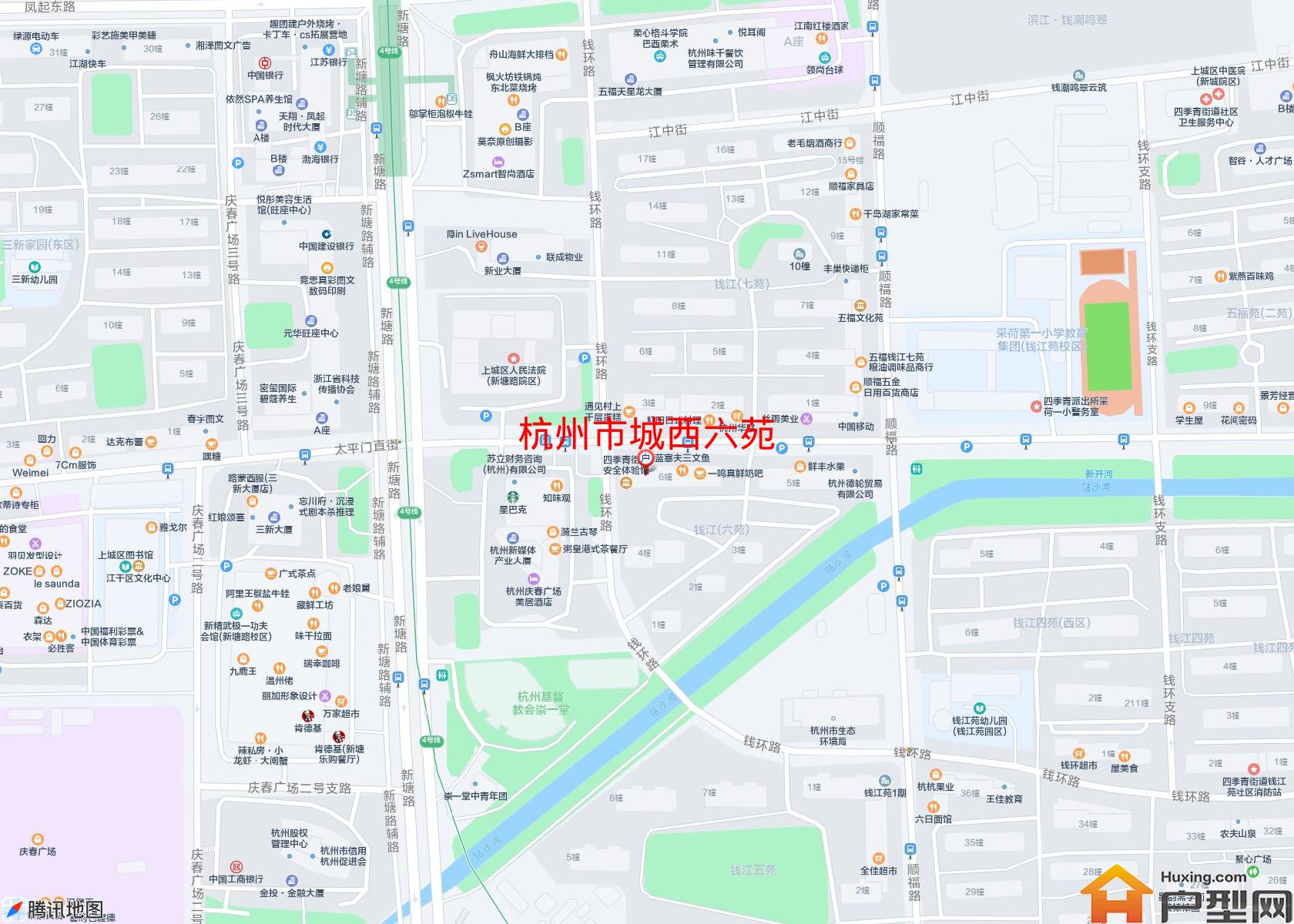 城西六苑小区 - 户型网