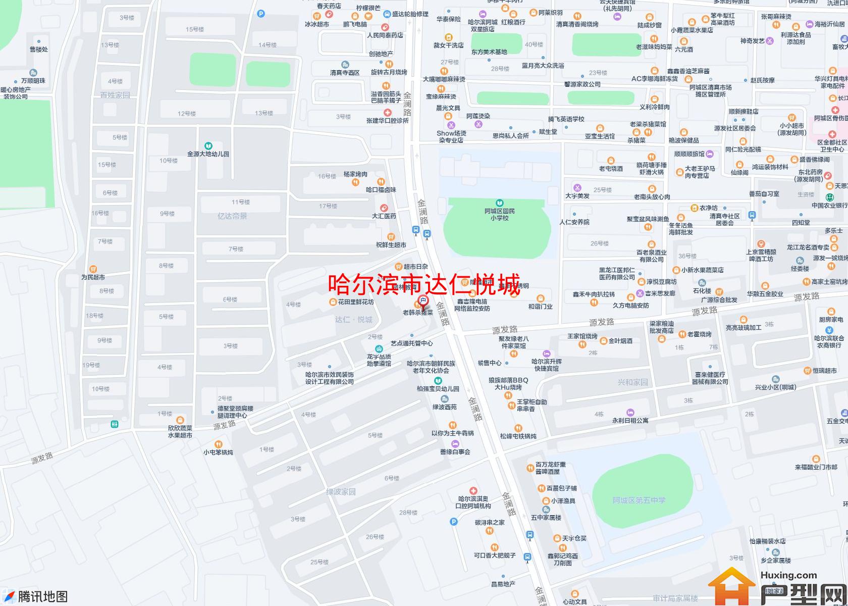 达仁悦城小区 - 户型网 达仁悦城小区 - 户型网