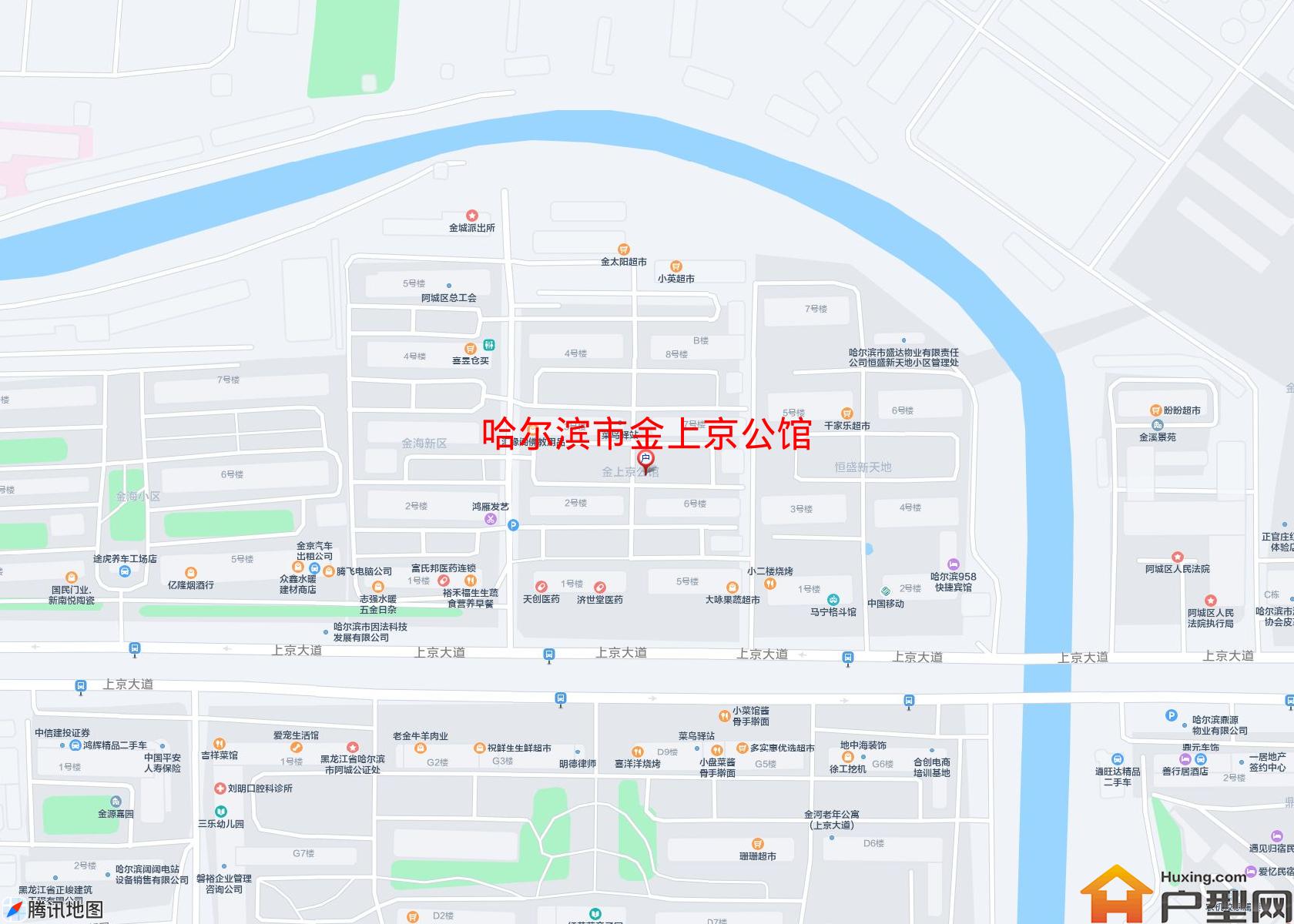 金上京公馆小区 - 户型网