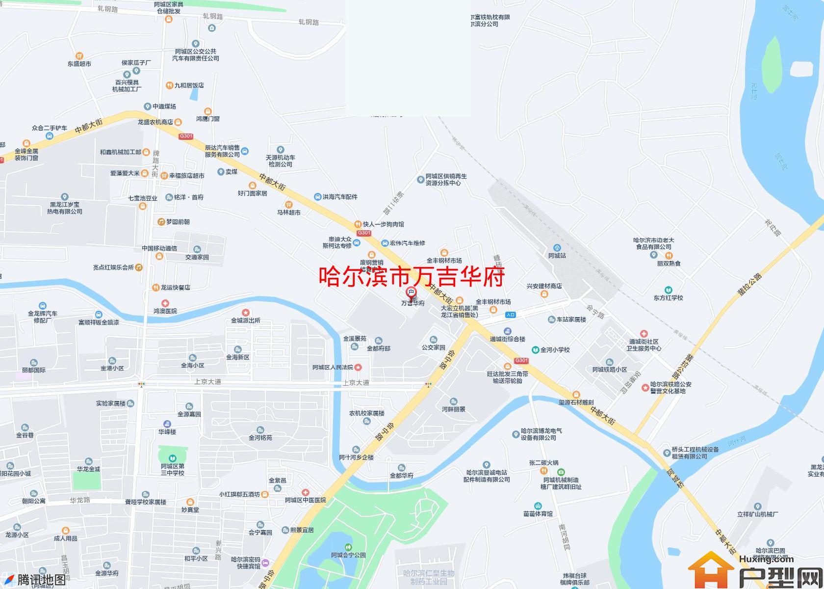 万吉华府小区 - 户型网