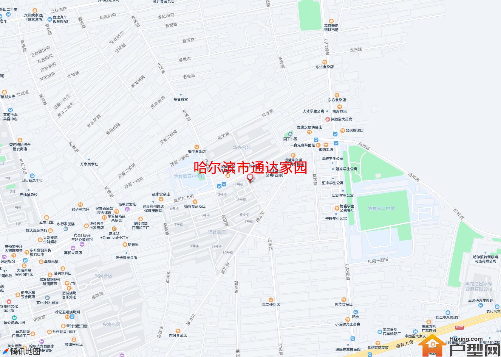 通达家园小区 - 户型网
