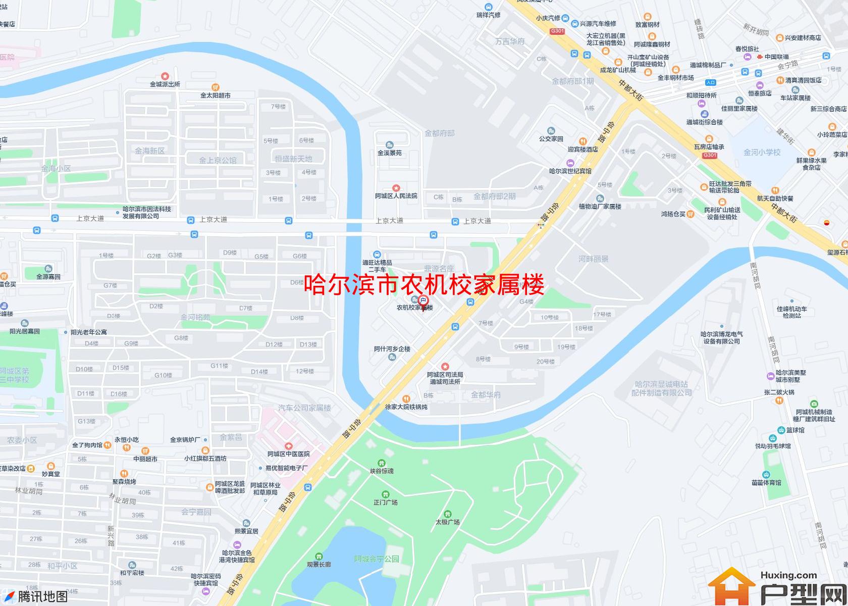 农机校家属楼小区 - 户型网