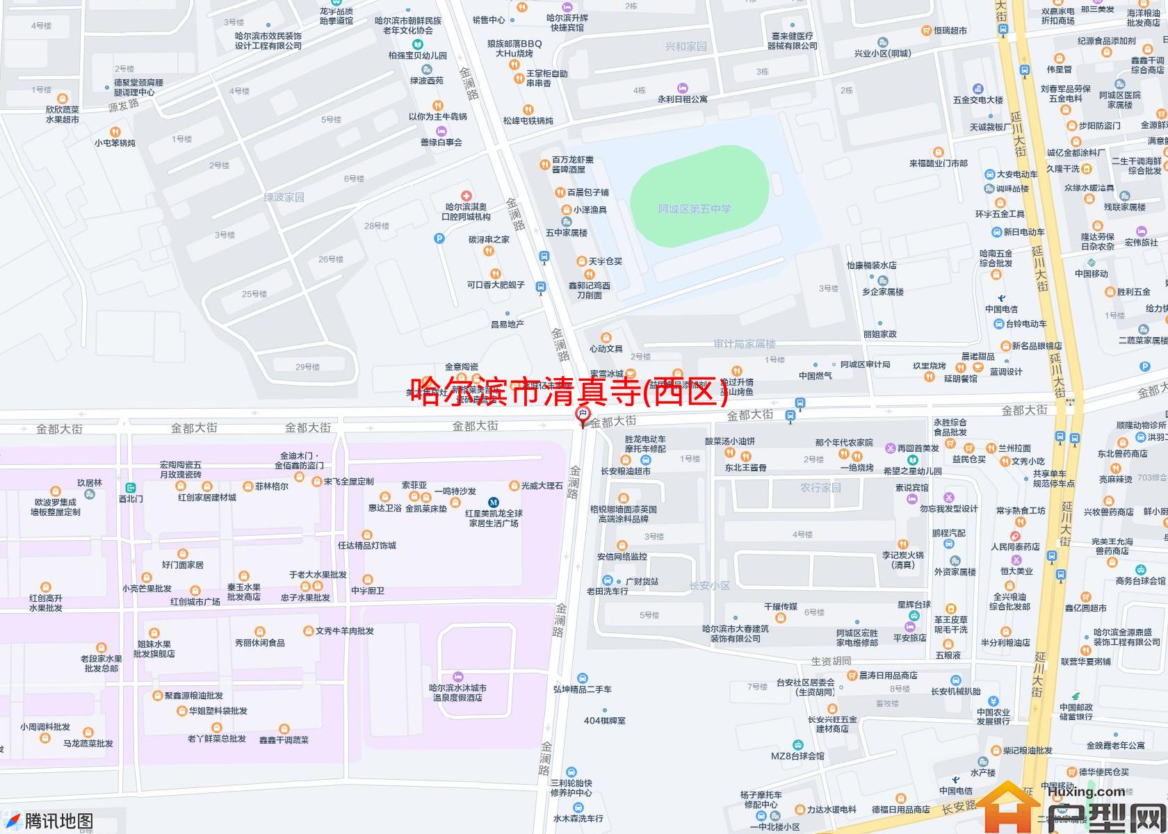 清真寺(西区)小区 - 户型网