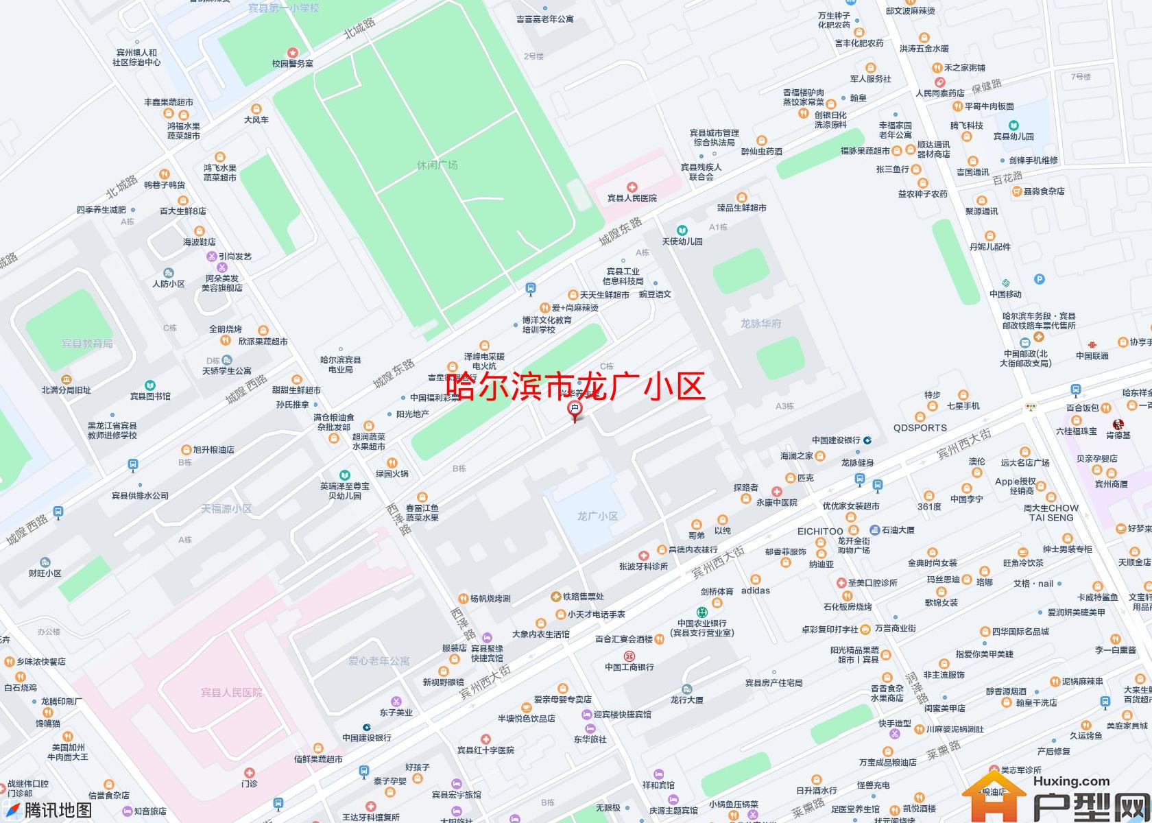 龙广小区小区 - 户型网