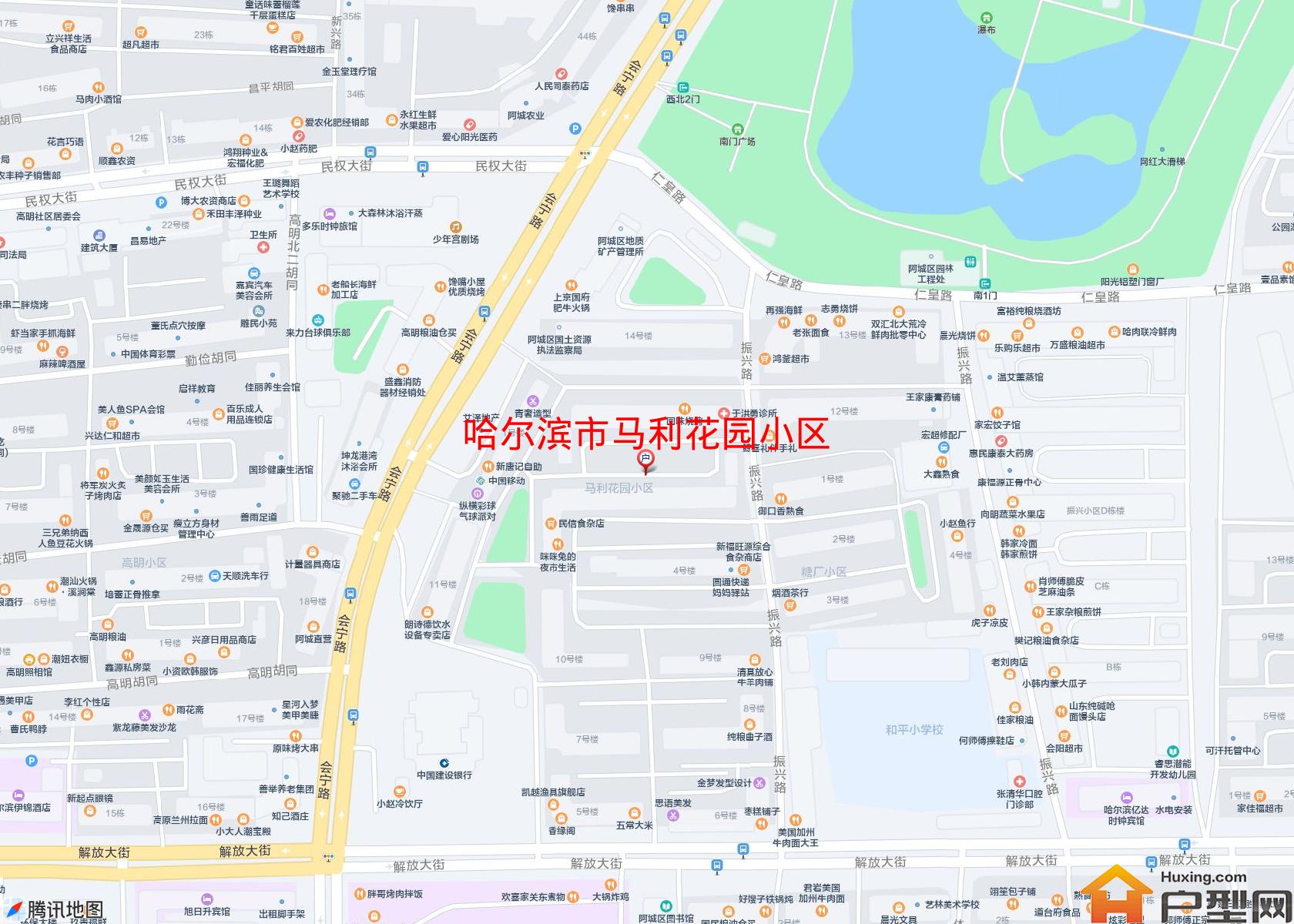 马利花园小区小区 - 户型网