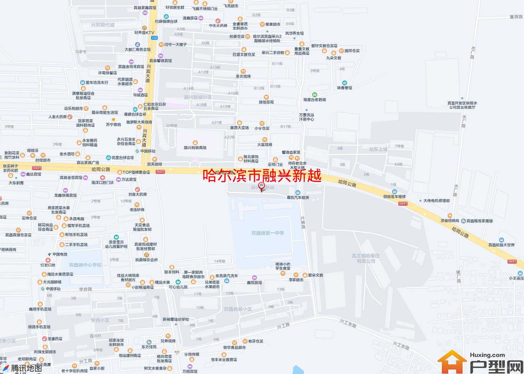 融兴新越小区 - 户型网