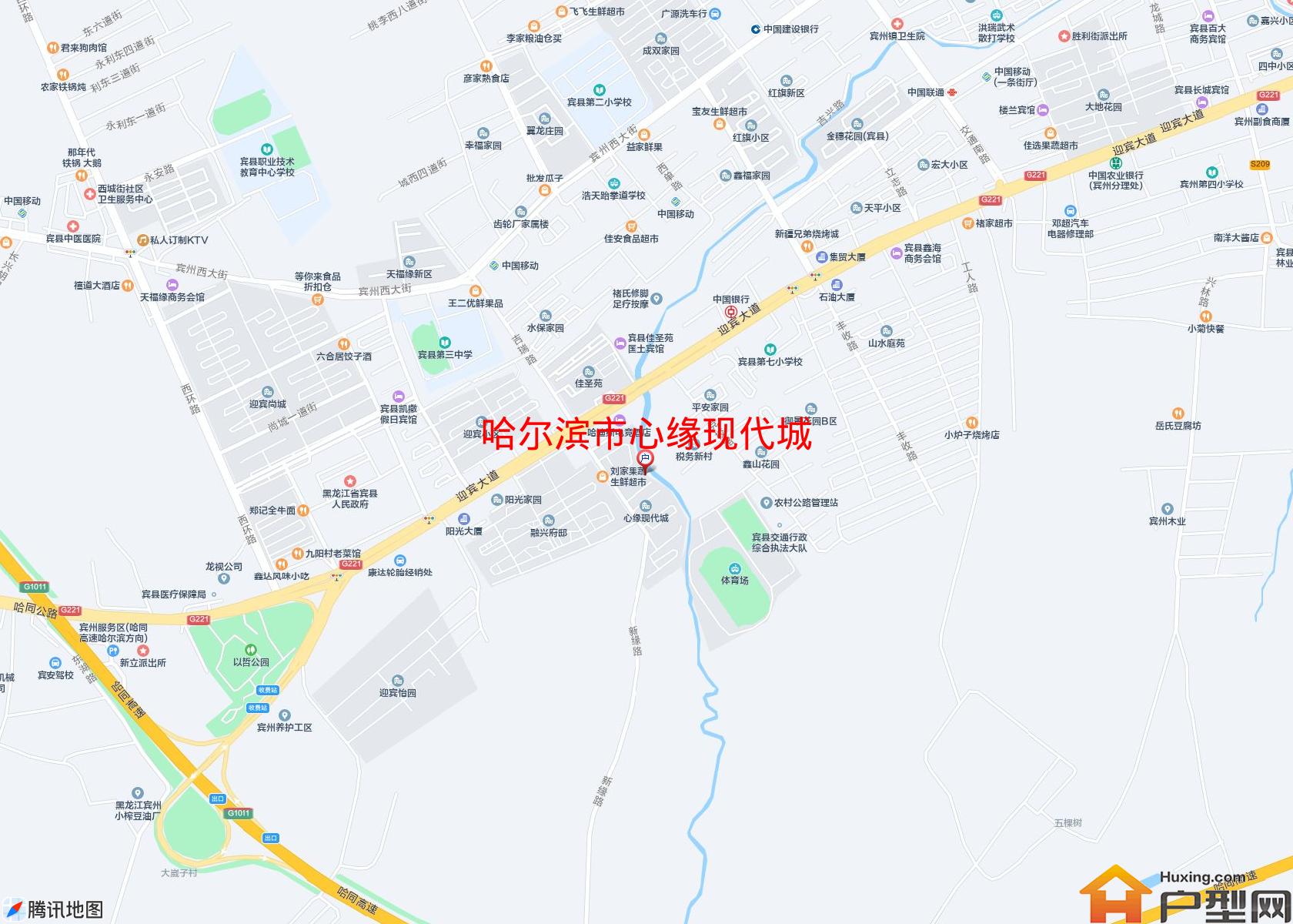 心缘现代城小区 - 户型网