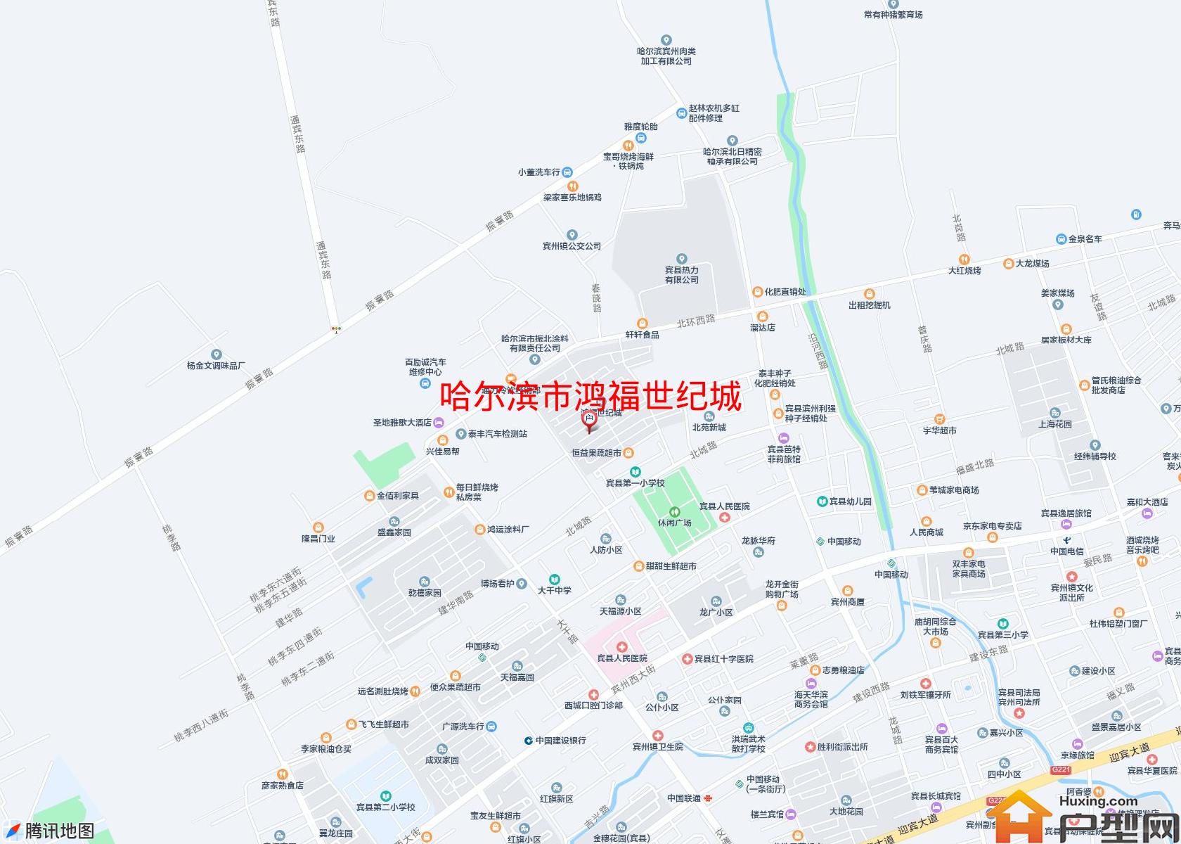 鸿福世纪城小区 - 户型网