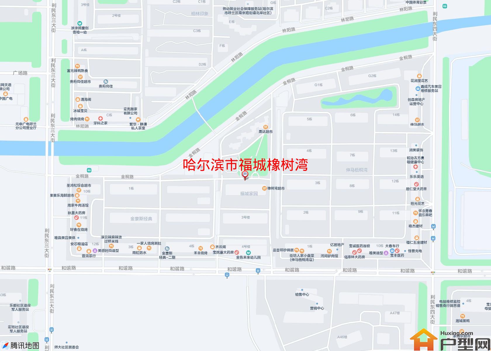福城橡树湾小区 - 户型网 福城橡树湾小区 - 户型网