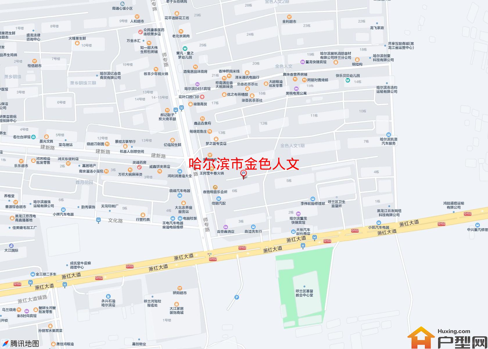 金色人文小区 - 户型网