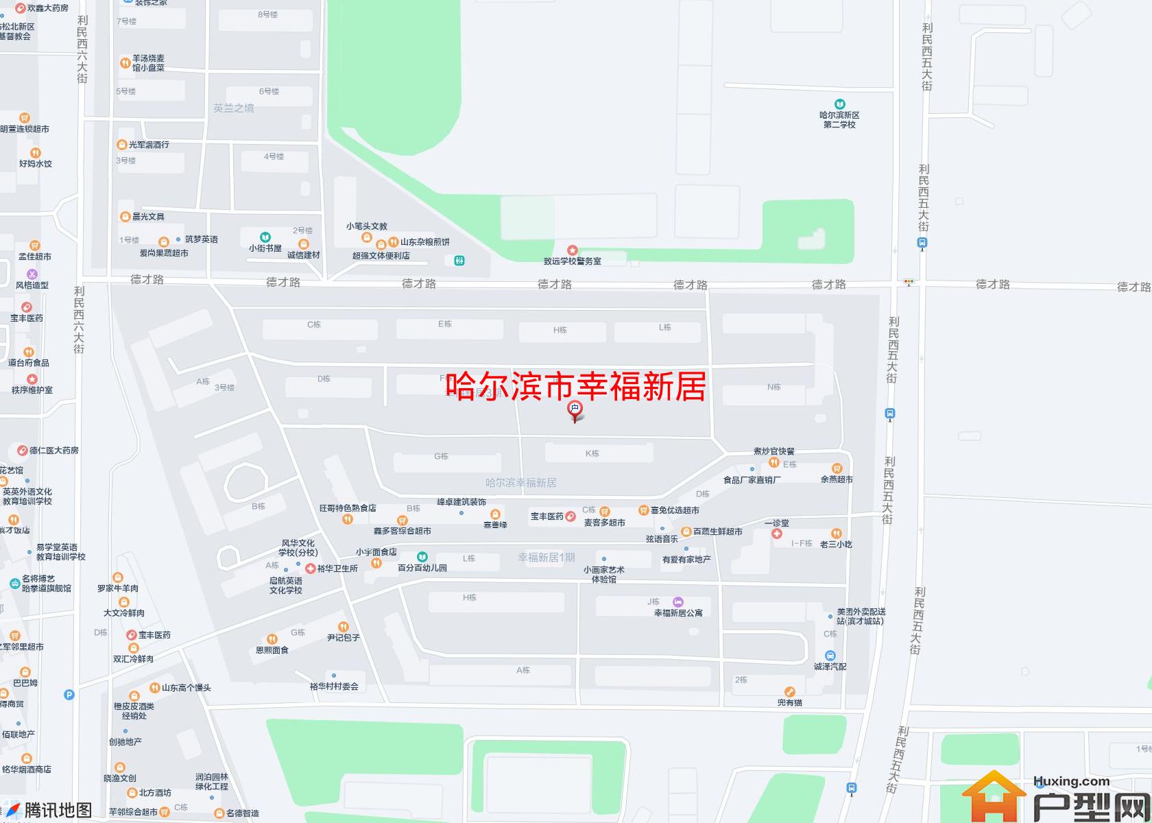 幸福新居小区 - 户型网