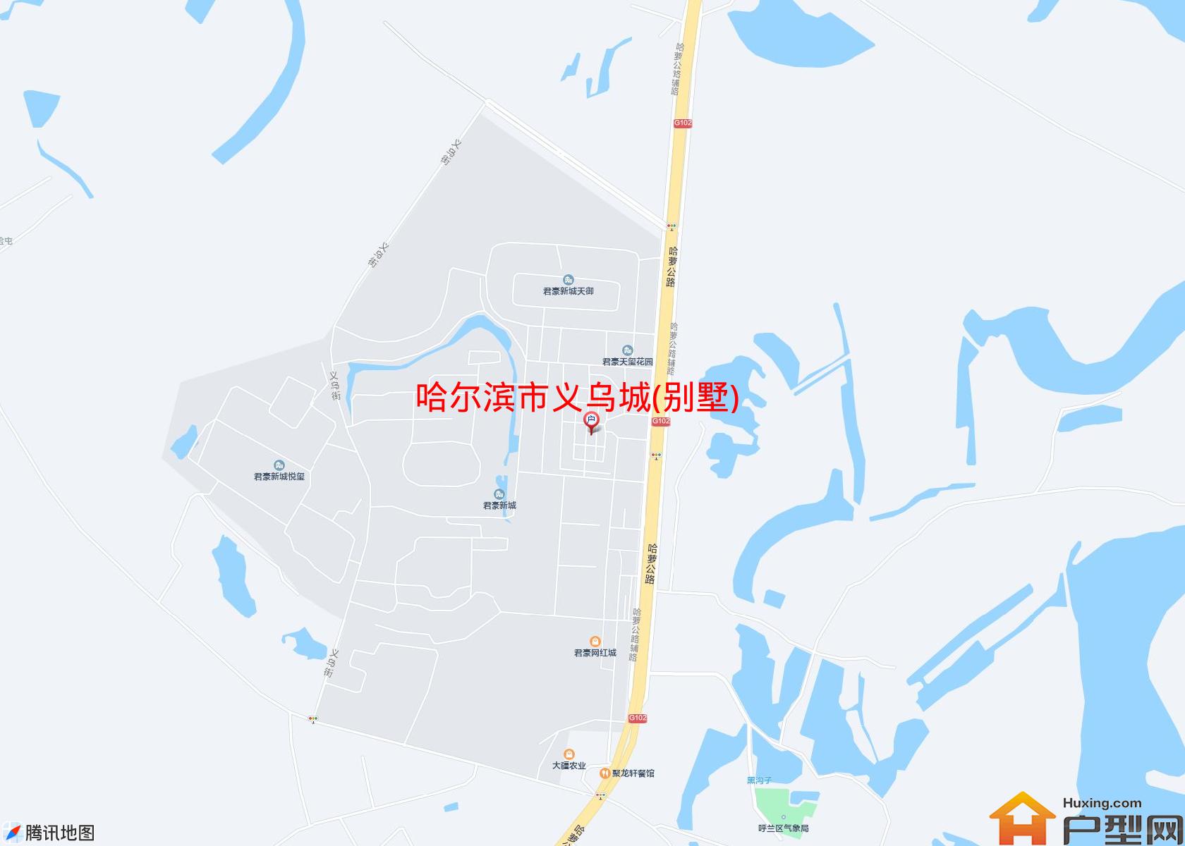 义乌城(别墅)小区 - 户型网