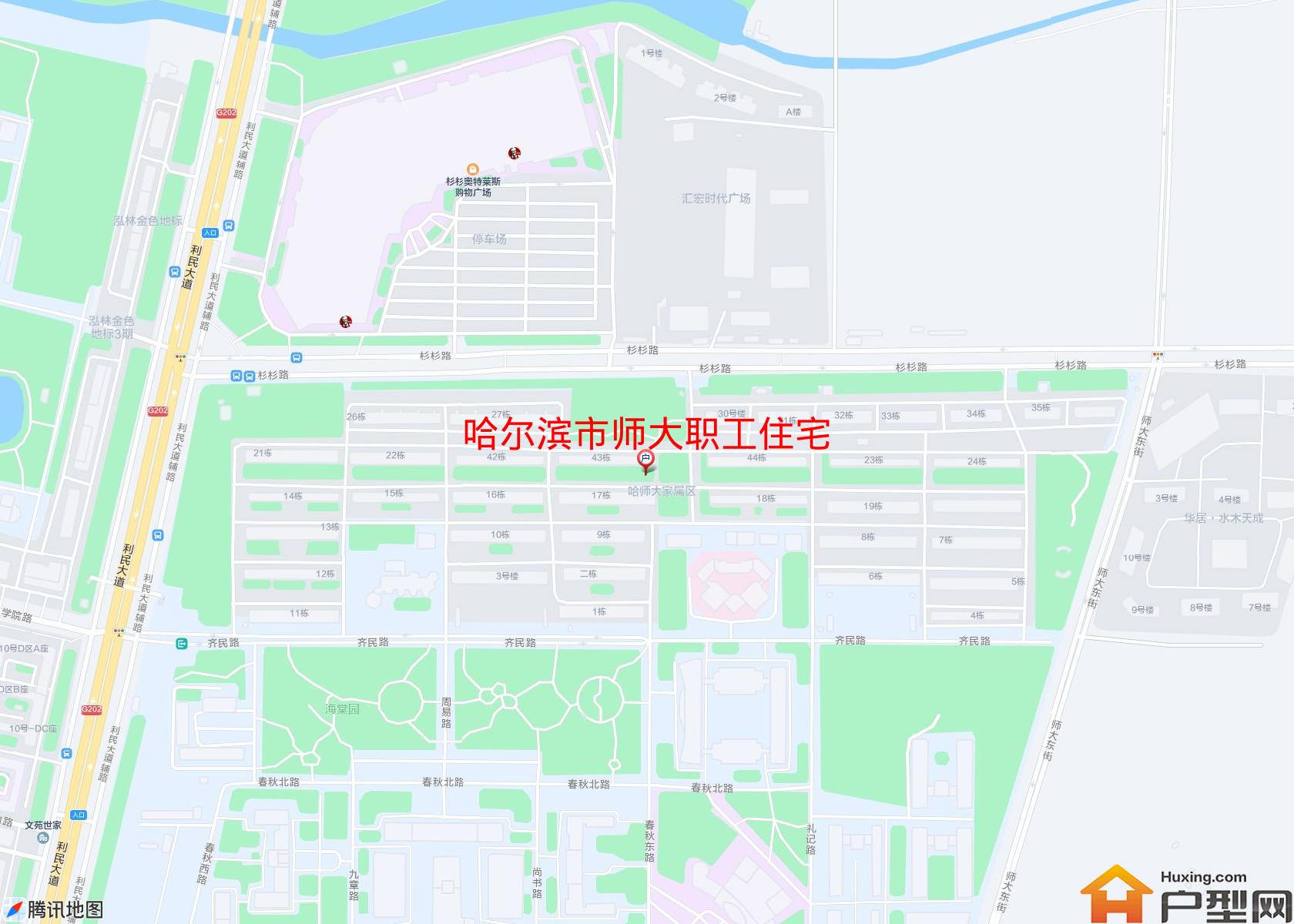 师大职工住宅小区 - 户型网