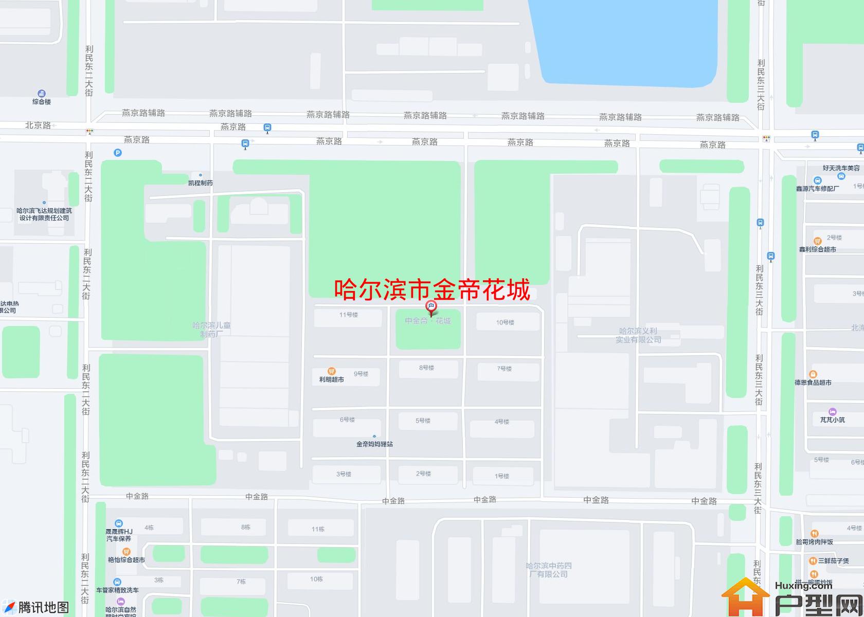 金帝花城小区 - 户型网