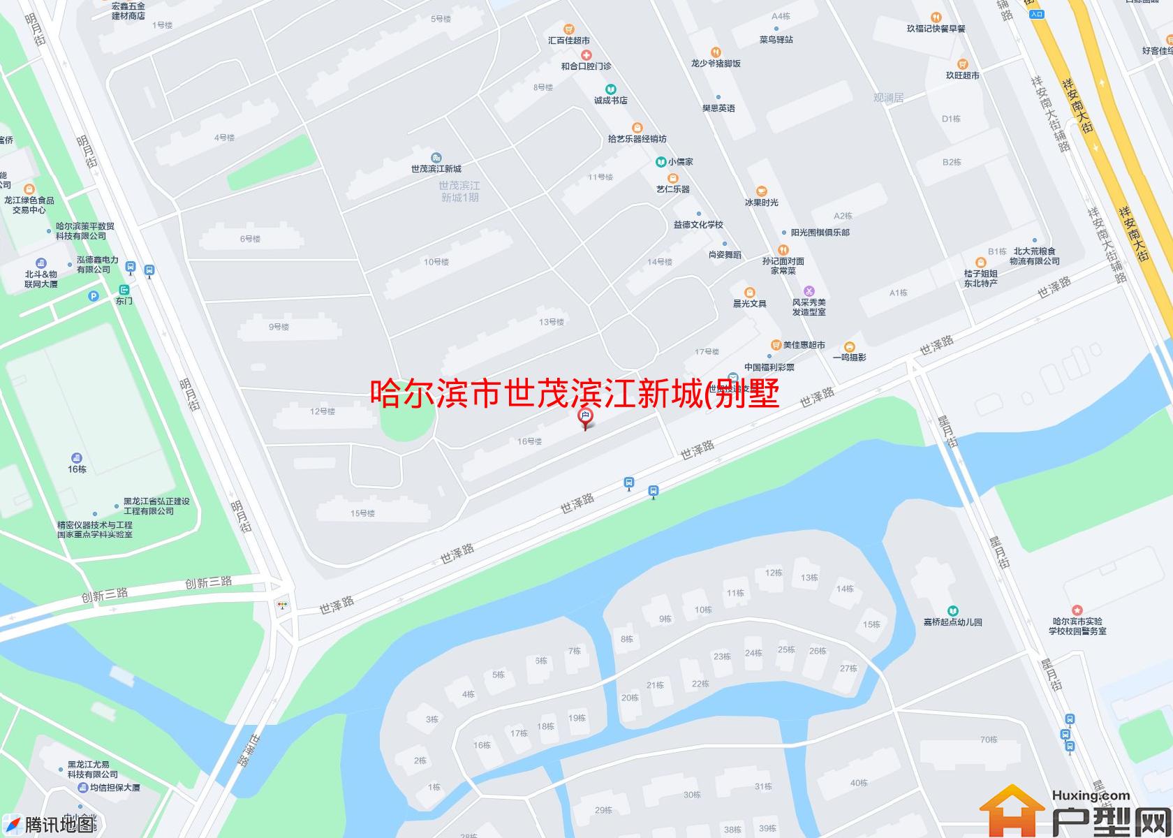 世茂滨江新城(别墅)小区 - 户型网