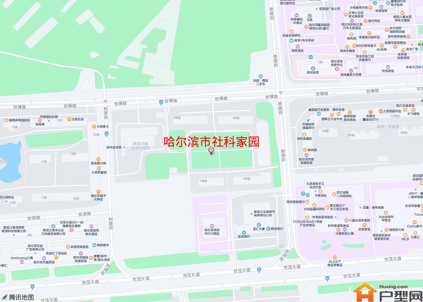 社科家园小区 - 户型网