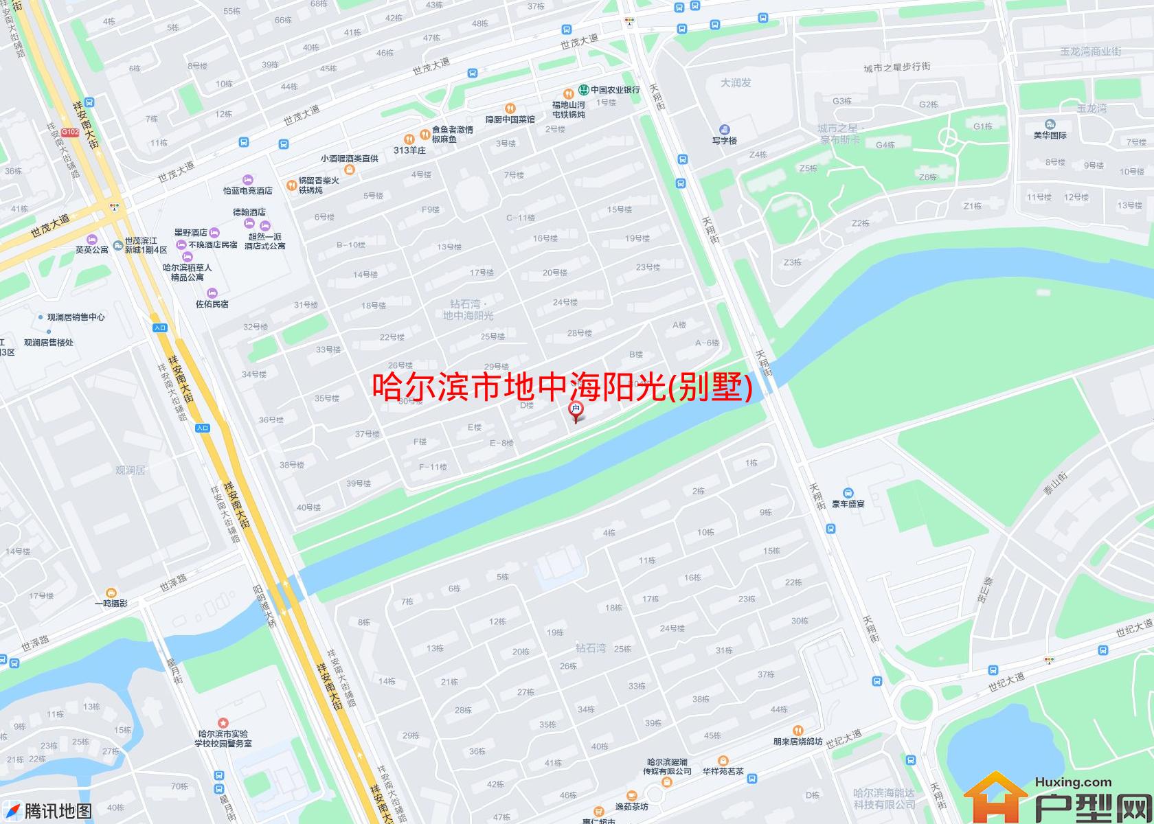 地中海阳光(别墅)小区 - 户型网