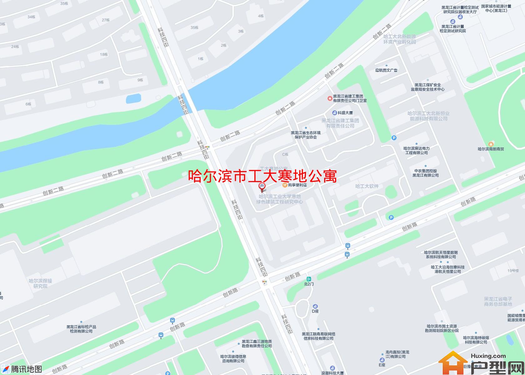 工大寒地公寓小区 - 户型网