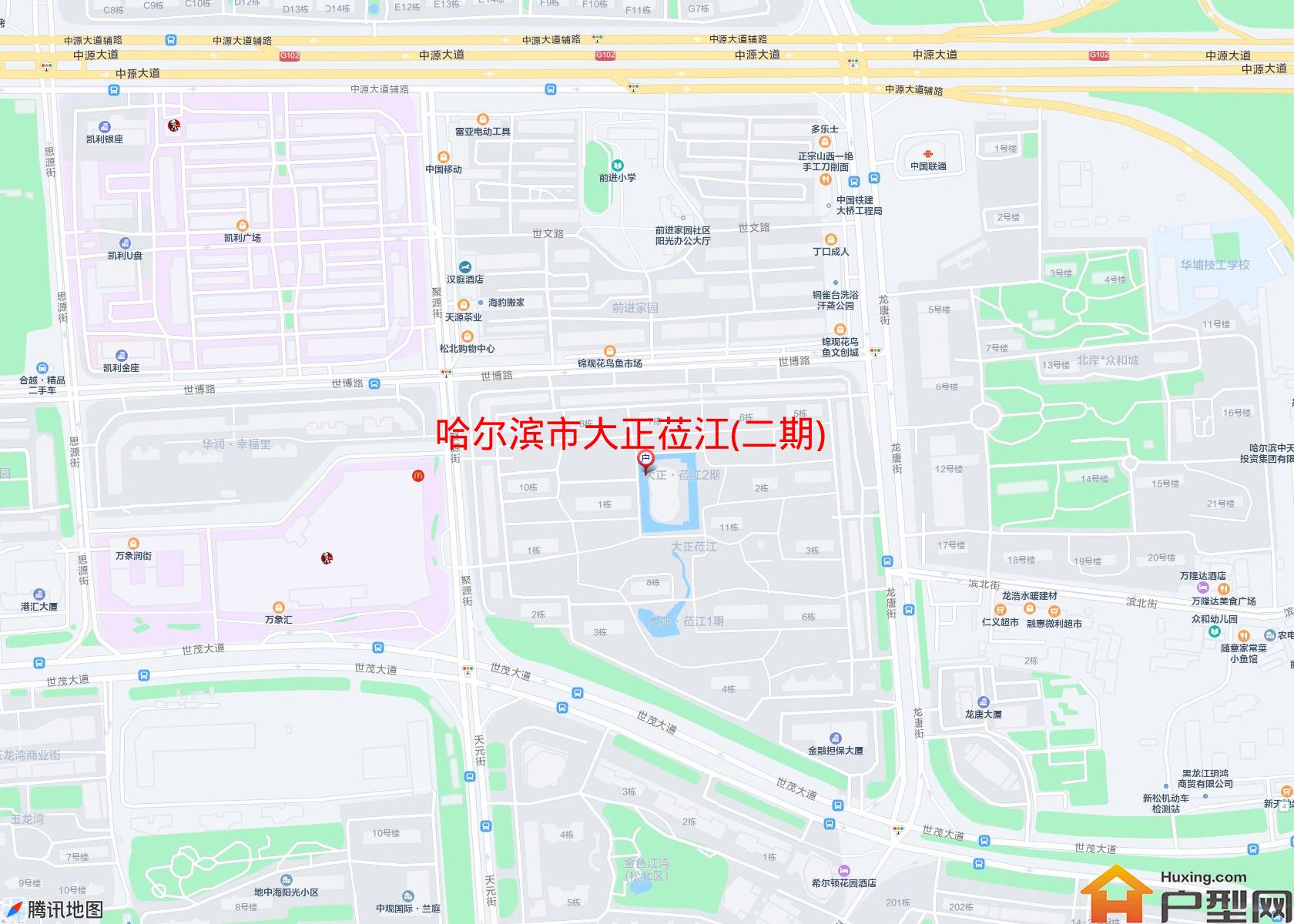 大正莅江(二期)小区 - 户型网