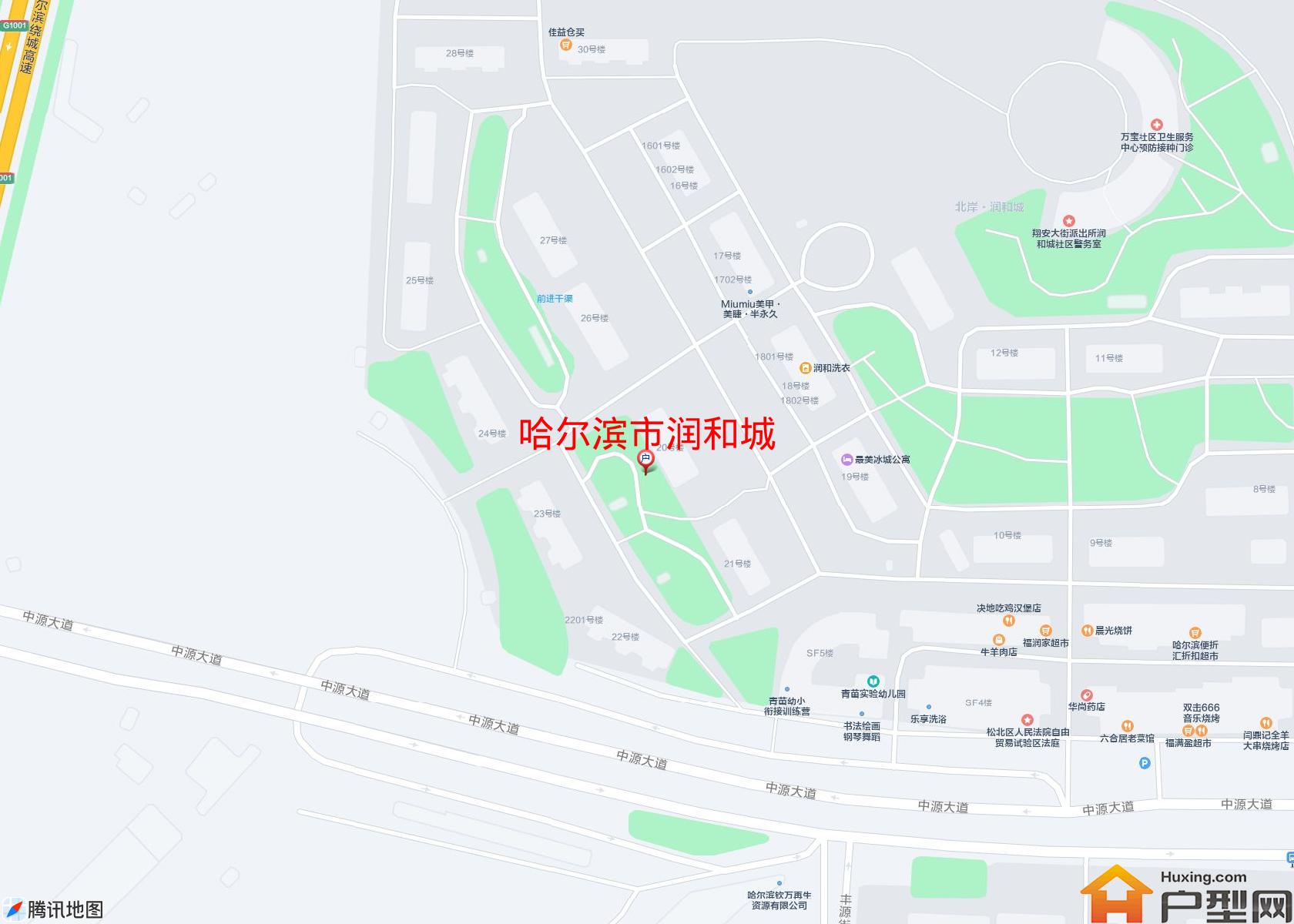 润和城小区 - 户型网