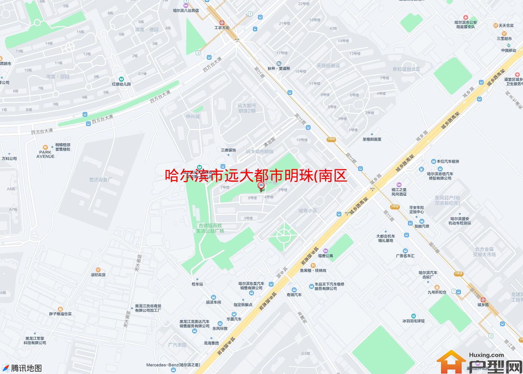 远大都市明珠(南区)小区 - 户型网