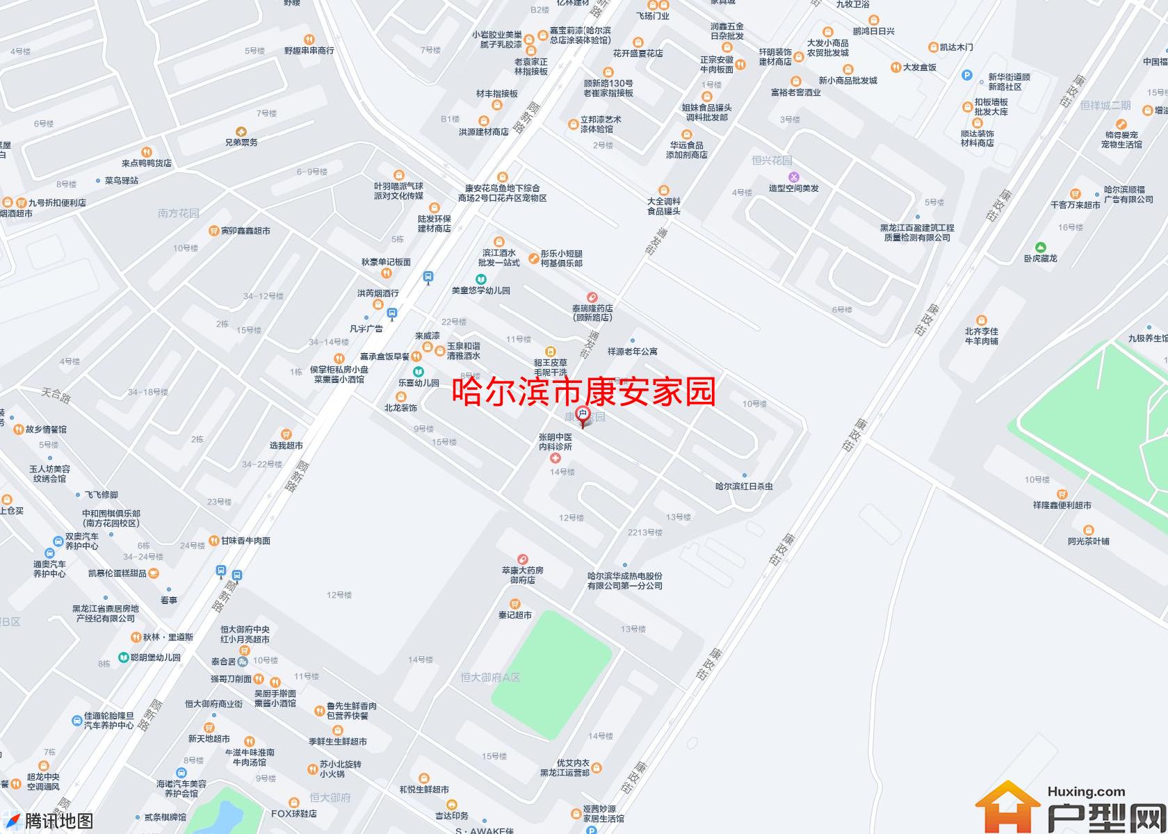 康安家园小区 - 户型网 康安家园小区 - 户型网