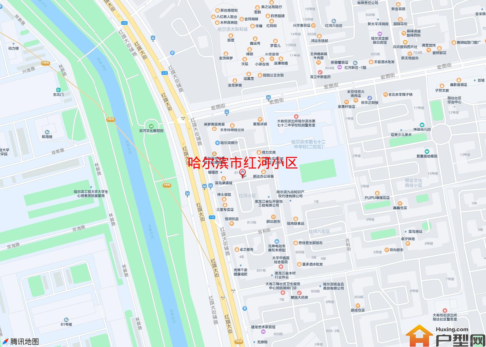 红河小区小区 - 户型网 红河小区小区 - 户型网