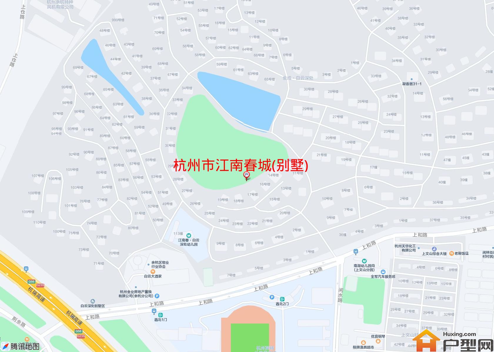 江南春城(别墅)小区 - 户型网