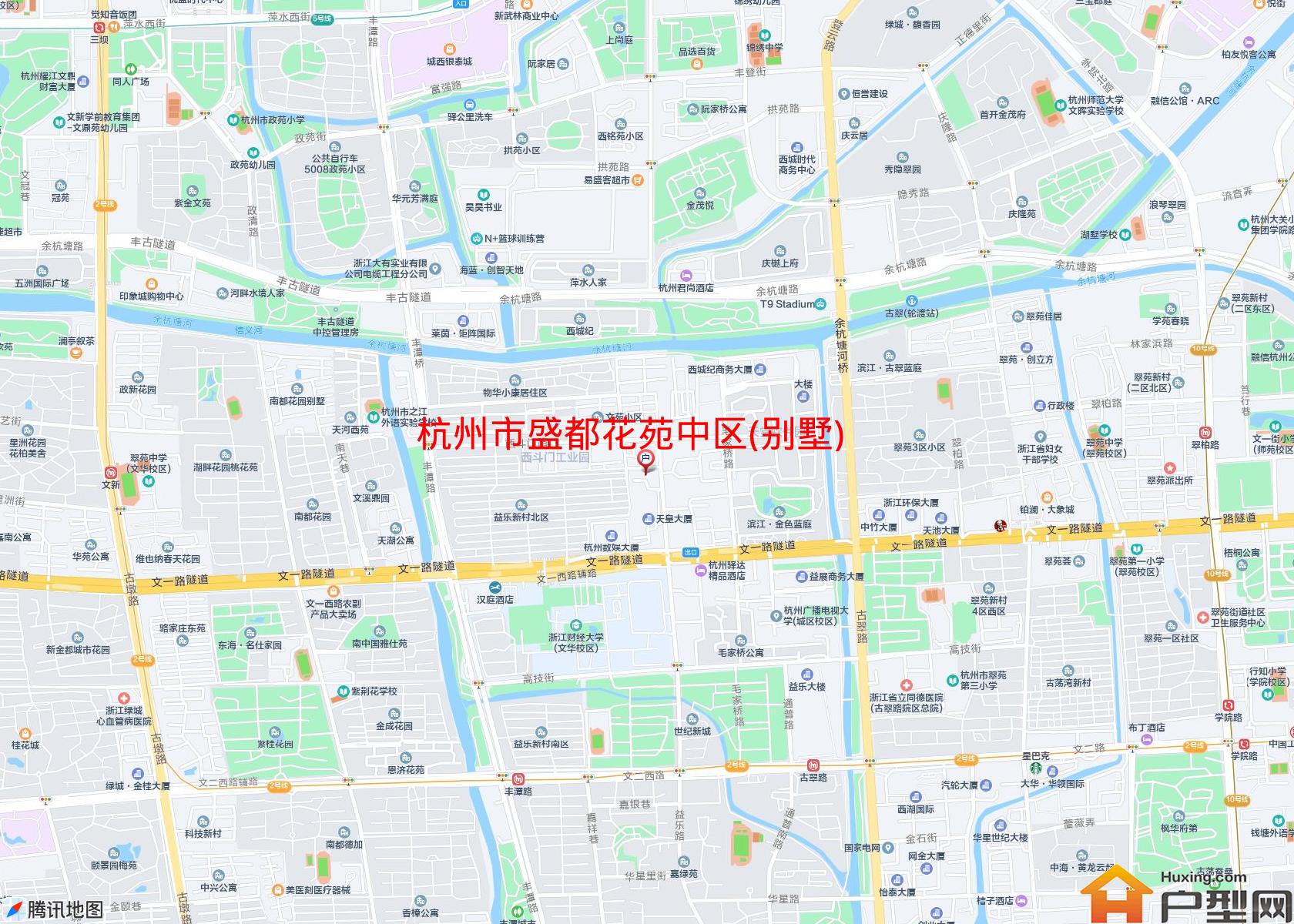 盛都花苑中区(别墅)小区 - 户型网