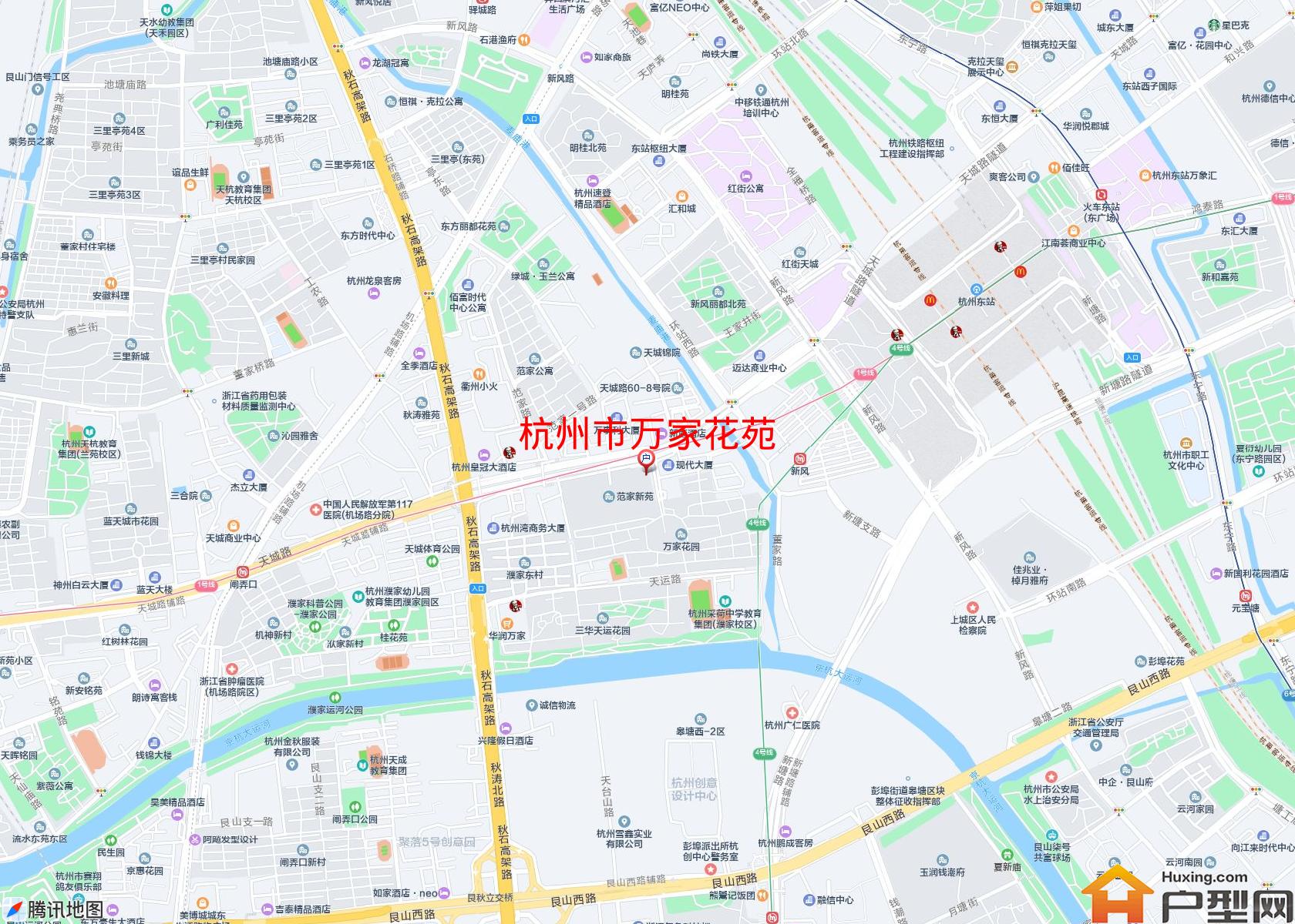 万家花苑小区 - 户型网