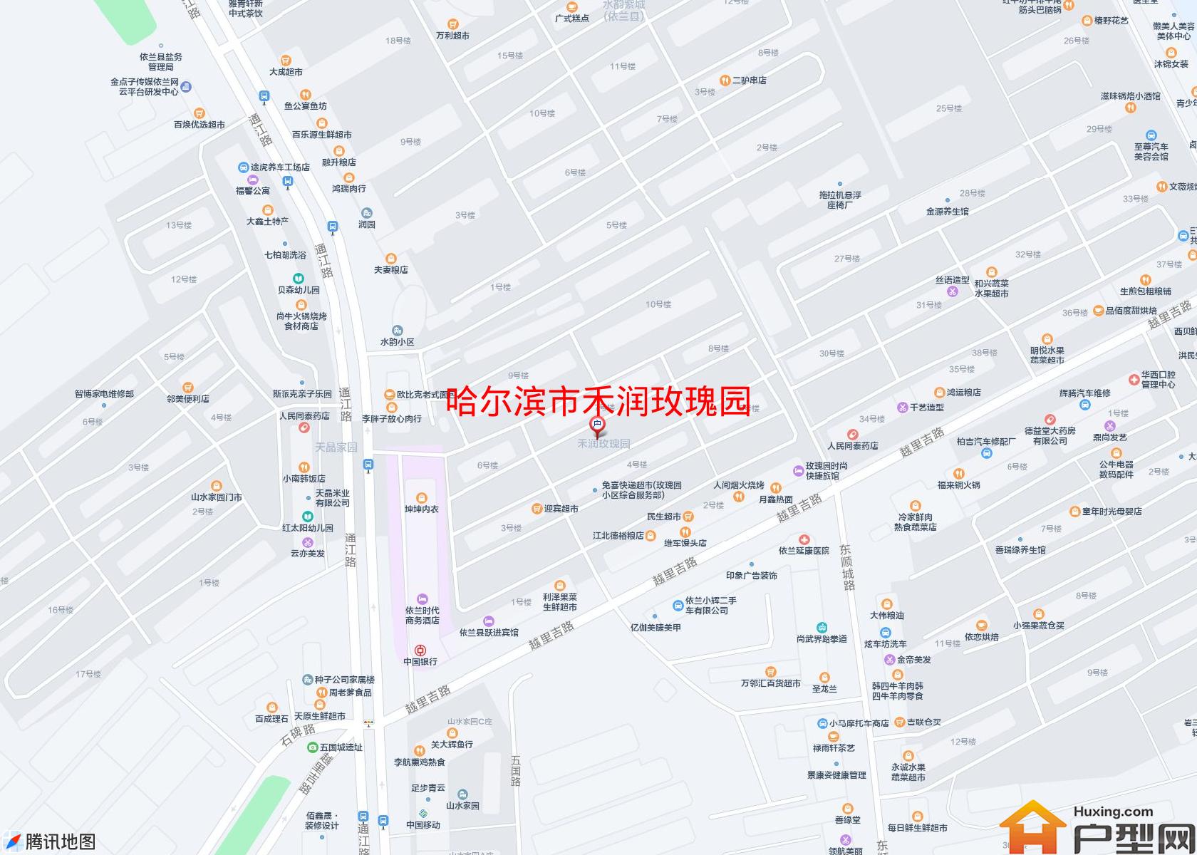 禾润玫瑰园小区 - 户型网