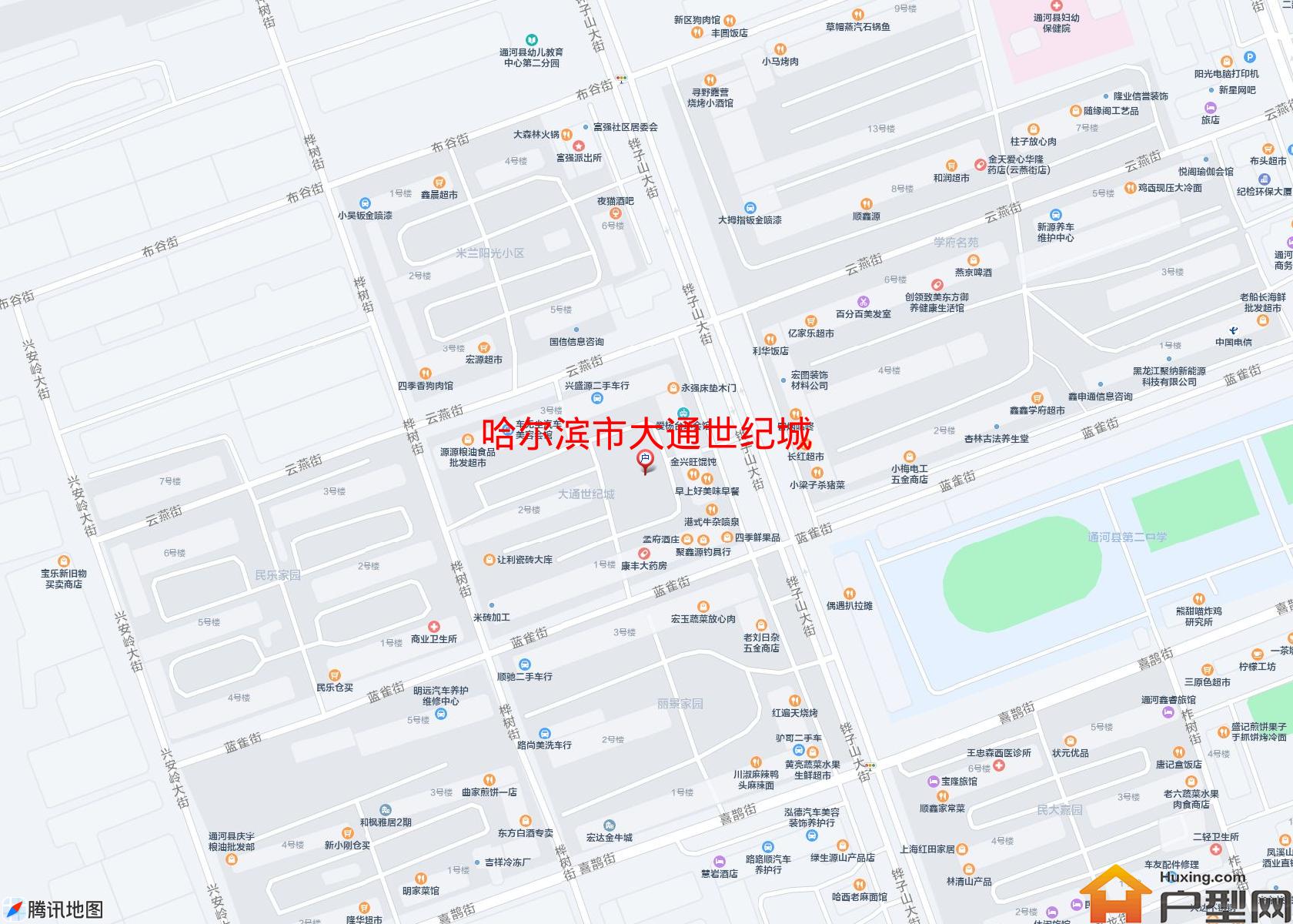 大通世纪城小区 - 户型网